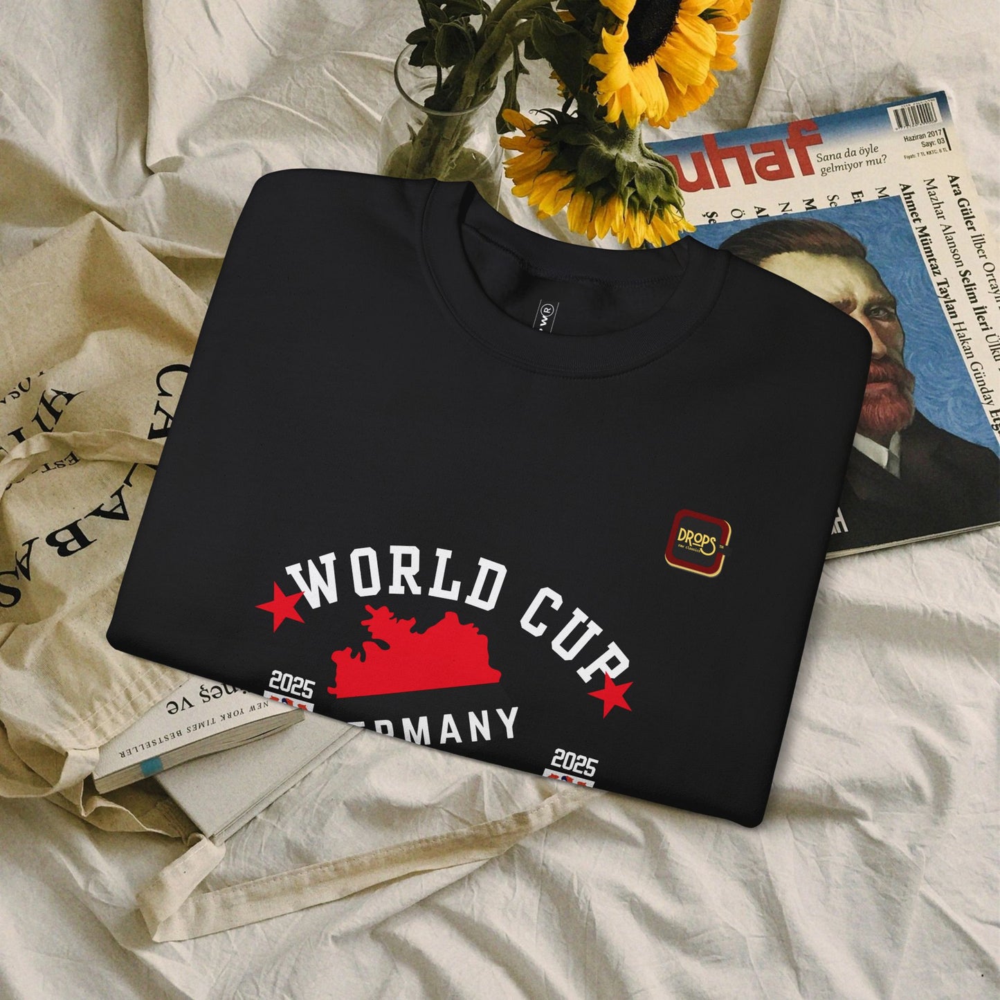 Unisex Sweatshirt_ N7+ Series USSS PT2WW001_ Germany The Winner by Default_ Limited Edition by WesternWaves: