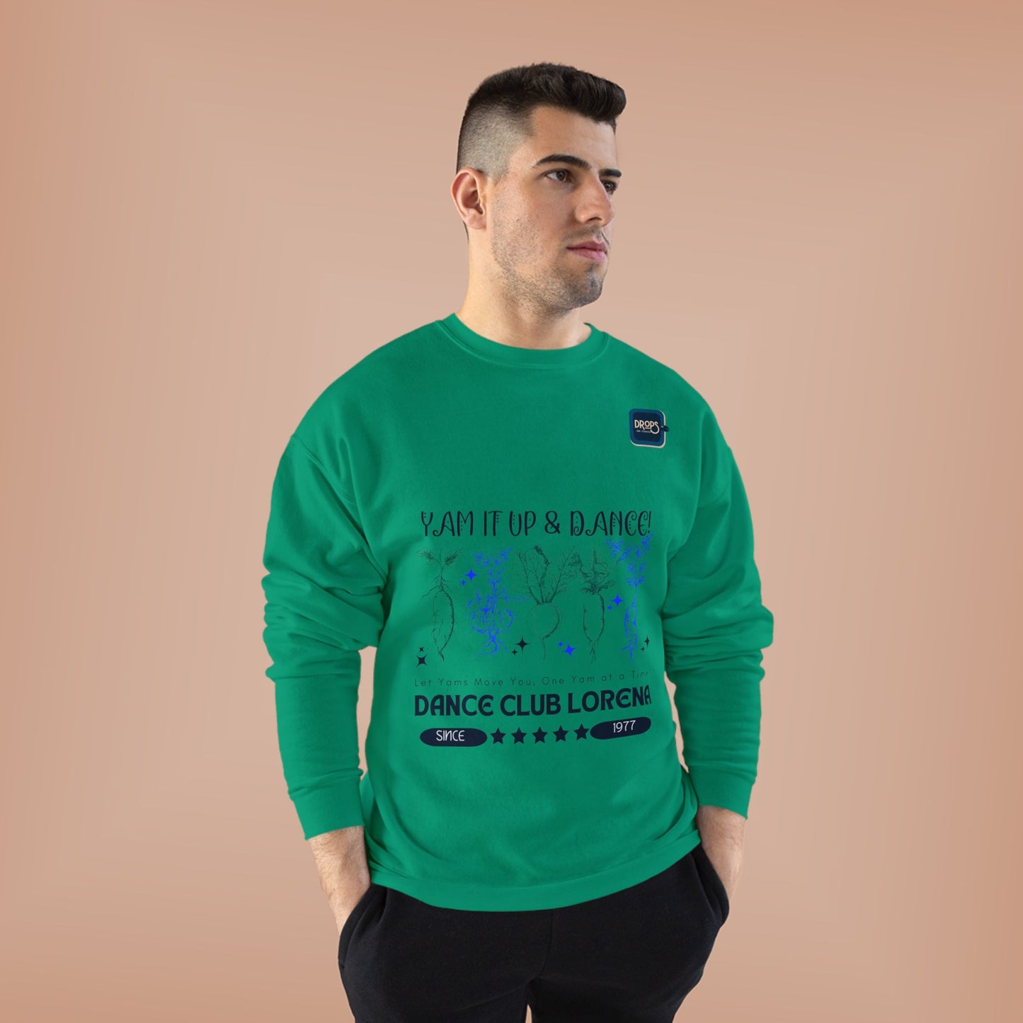 Unisex EcoSmart® Crewneck Sweatshirt_ N3 Series USESCNSS PT2WW001_ Limited Edition Perfect Blend of Comfort, Style, & Sustainability by WesternWaves: