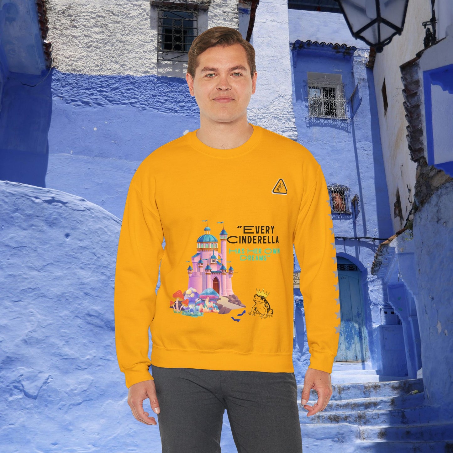 Unisex Heavy Blend™ Crewneck Sweatshirt_ N2 Series UHBCSS PT2WW007_ Limited Edition Pure Luxury By WesternWaves: