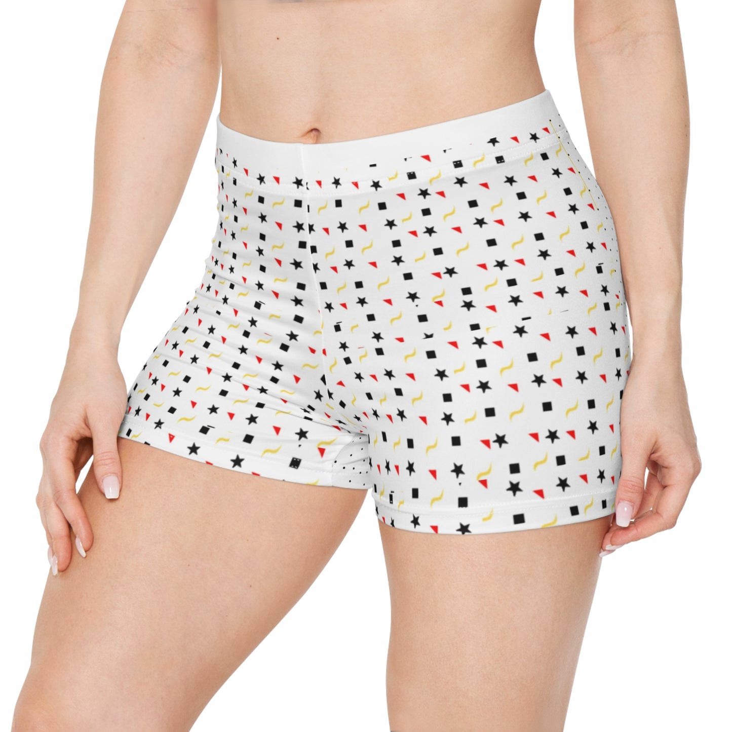 Women's Shorts (AOP)_ N+ Series WS(AOP) PT2WW_001_ Summer Breeze Women's Moisture-Wicking Shorts_ Limited Edition by WesternWaves:
