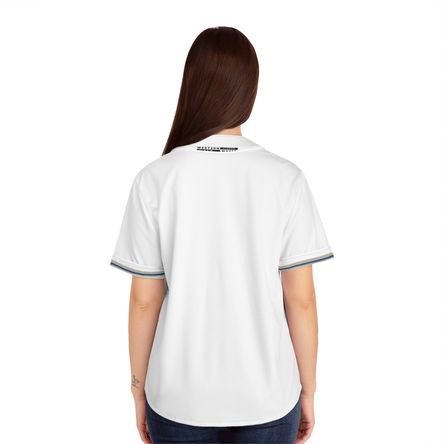 Women's Baseball Jersey (AOP)_ N3+ Series WBBJERSEY PT2WW001_ ZeztZ Sports Brand Limited Edition by WesternWaves: