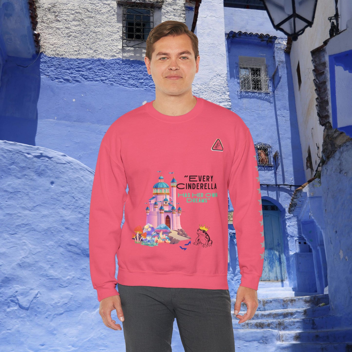 Unisex Heavy Blend™ Crewneck Sweatshirt_ N2 Series UHBCSS PT2WW007_ Limited Edition Pure Luxury By WesternWaves: