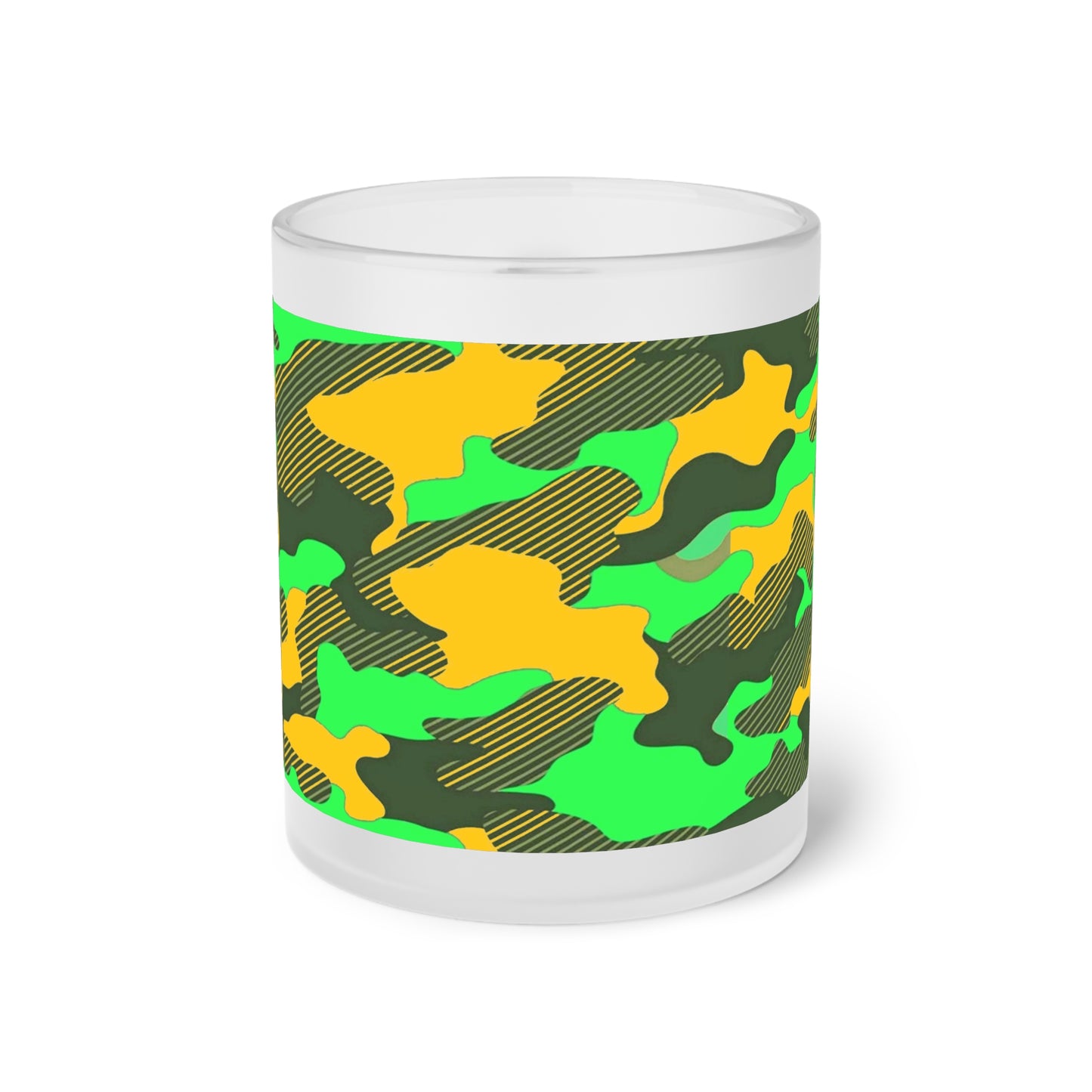 Frosted Glass Mug_ N+ Series FGM PT2WW013_ Limited Edition product by WesternWaves