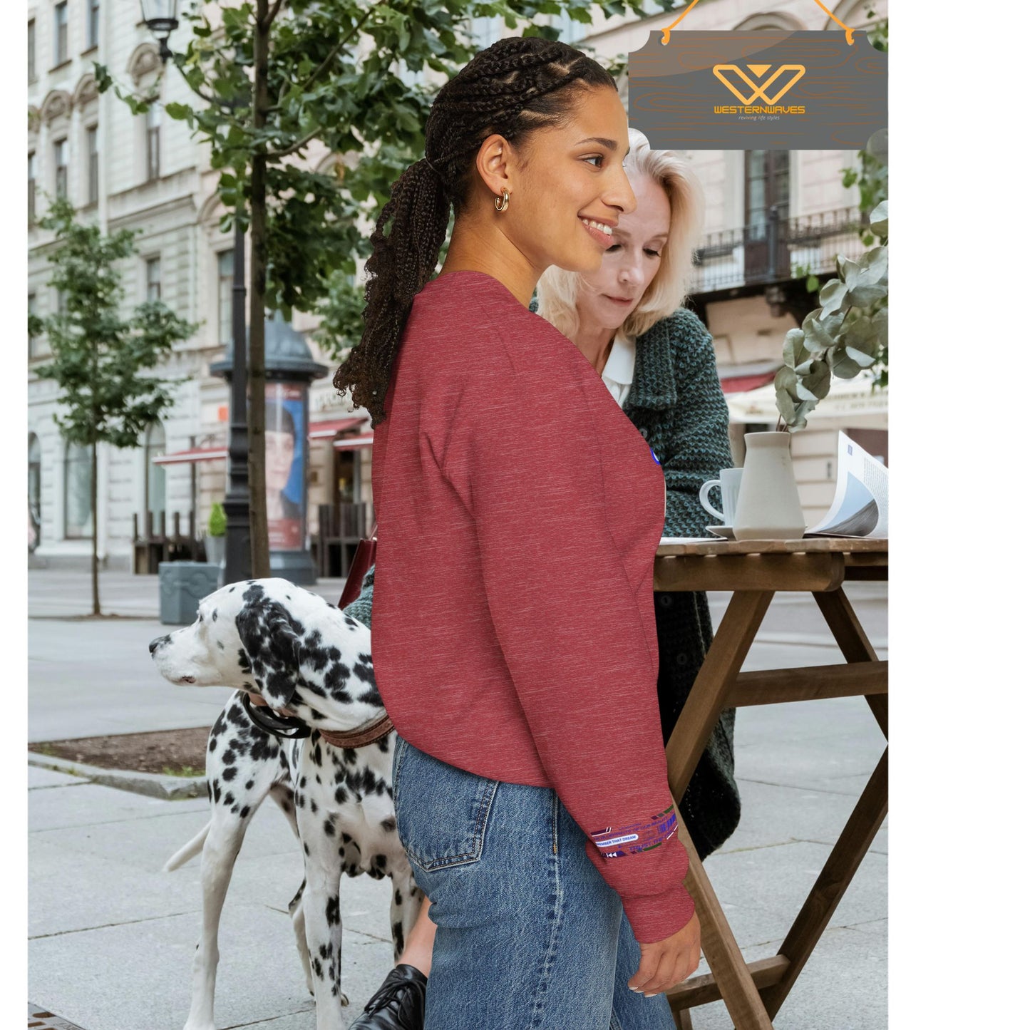 Unisex Heavy Blend™ Crewneck Sweatshirt_ N3+ Series UHBCSS PT2WW036_ Limited Edition Pure Luxury By WesternWaves: