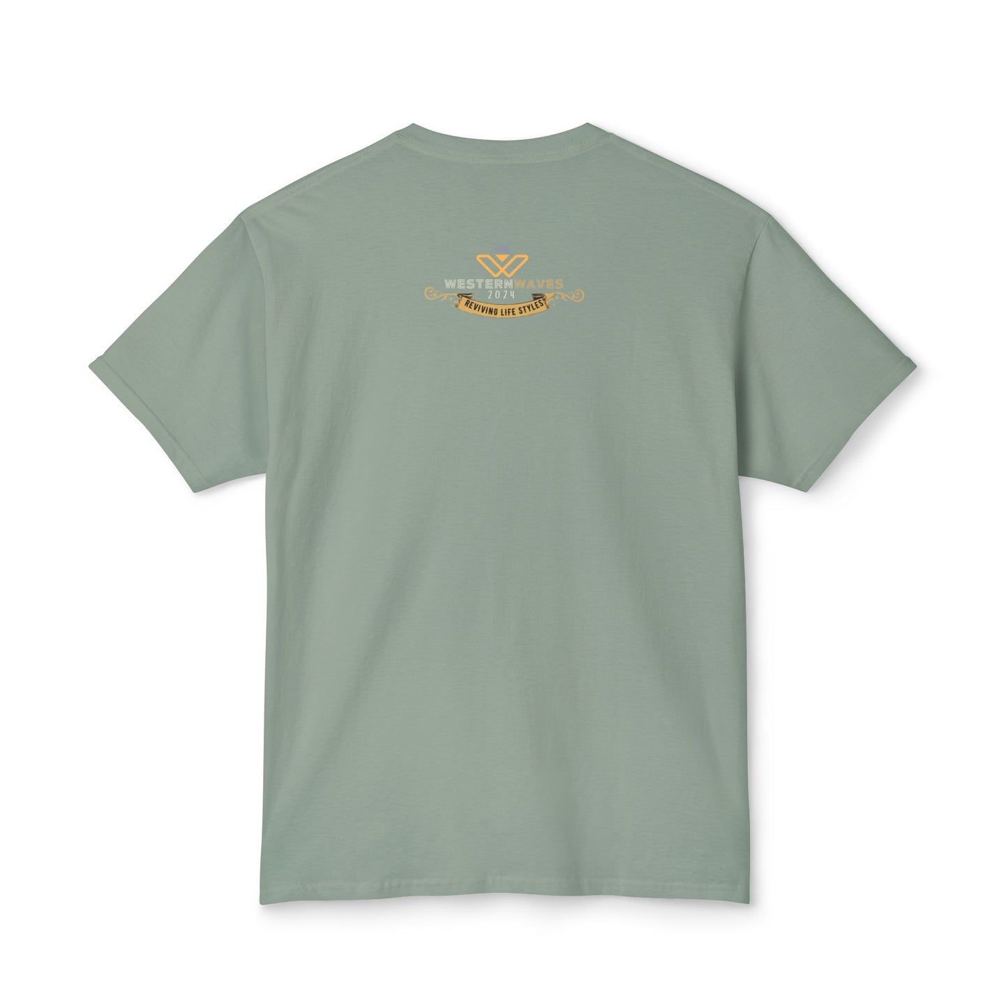 Unisex HD Cotton™ T-shirt_ N+ Series USHDCTS PT2WW001_ Limited Edition Unisex HD Cotton™ T-shirt by WesternWaves: