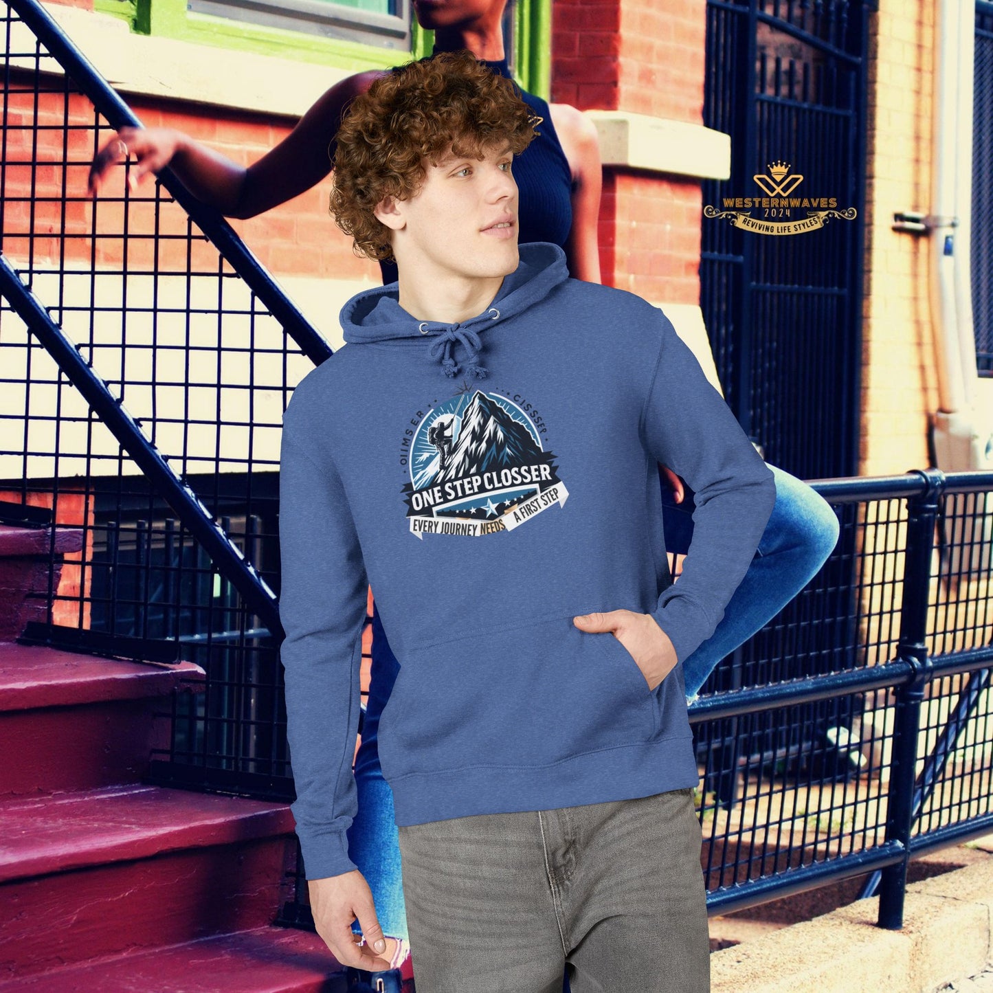 Unisex French Terry Hoodie_ 19 June 2025_ Limited Edition Cozy Casual Wear, Perfect for Hiking & Outdoors by WesternWaves: