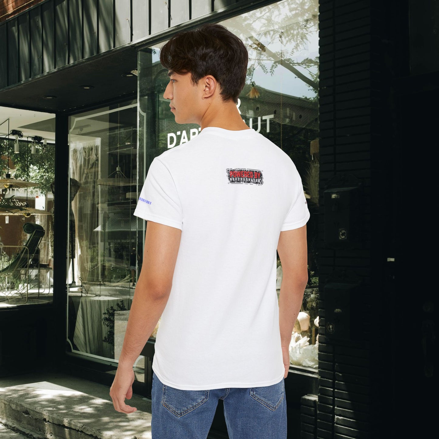 Unisex Ultra Cotton Tee_ Classic Comfort Unleashed_ N2 Series USUCTEE PT2WW004_ Limited Edition Maximum Comfort & Style by WesternWaves: