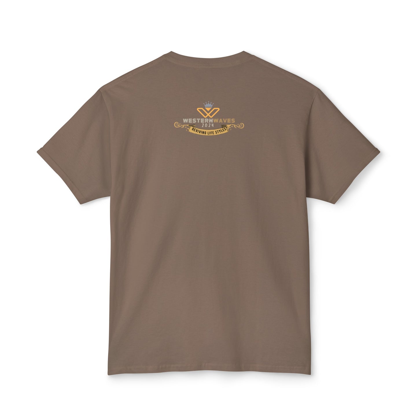 Unisex HD Cotton™ T-shirt_ N+ Series USHDCTS PT2WW002_ Limited Edition Unisex HD Cotton™ T-shirt by WesternWaves