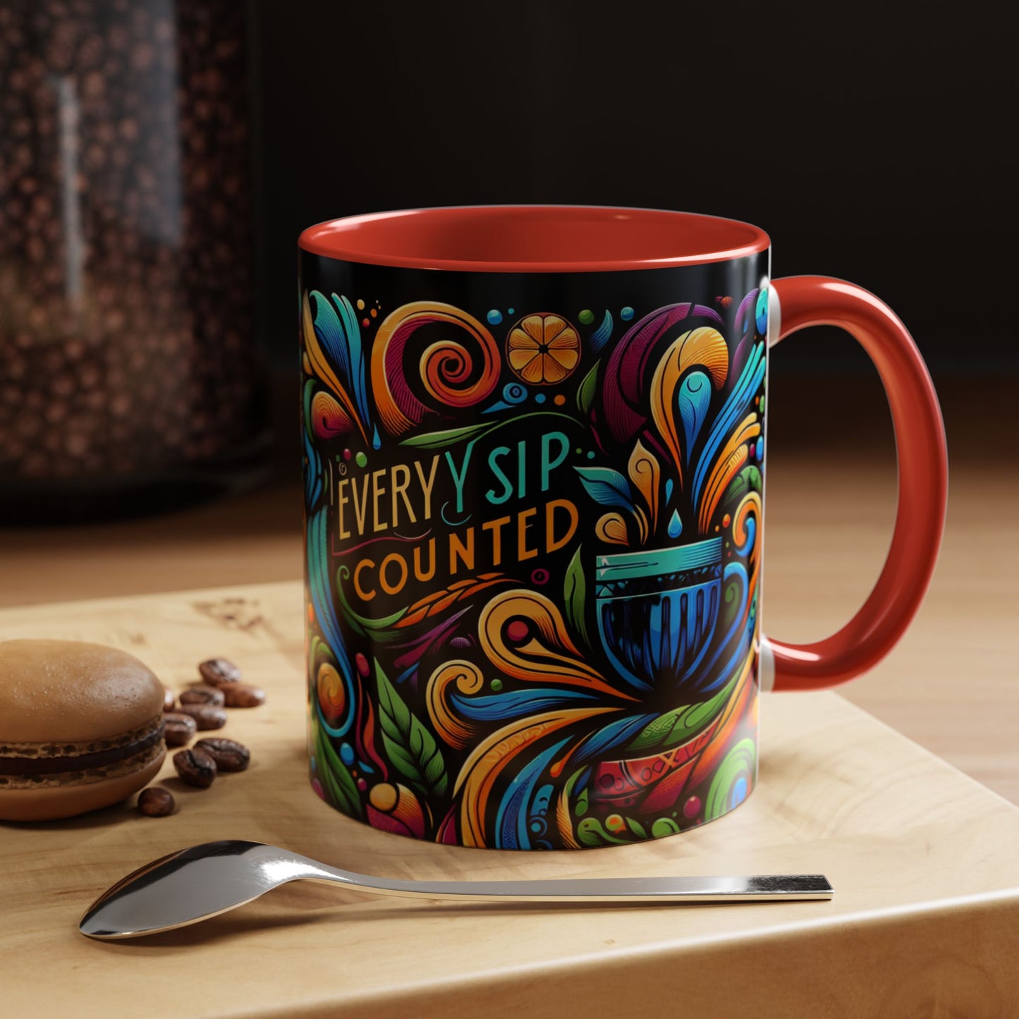 Accent Coffee Mug 11_ N3* Series ACM11OZ PT2WW022_ Limited Edition Perfect Blend of Style by WesternWaves: