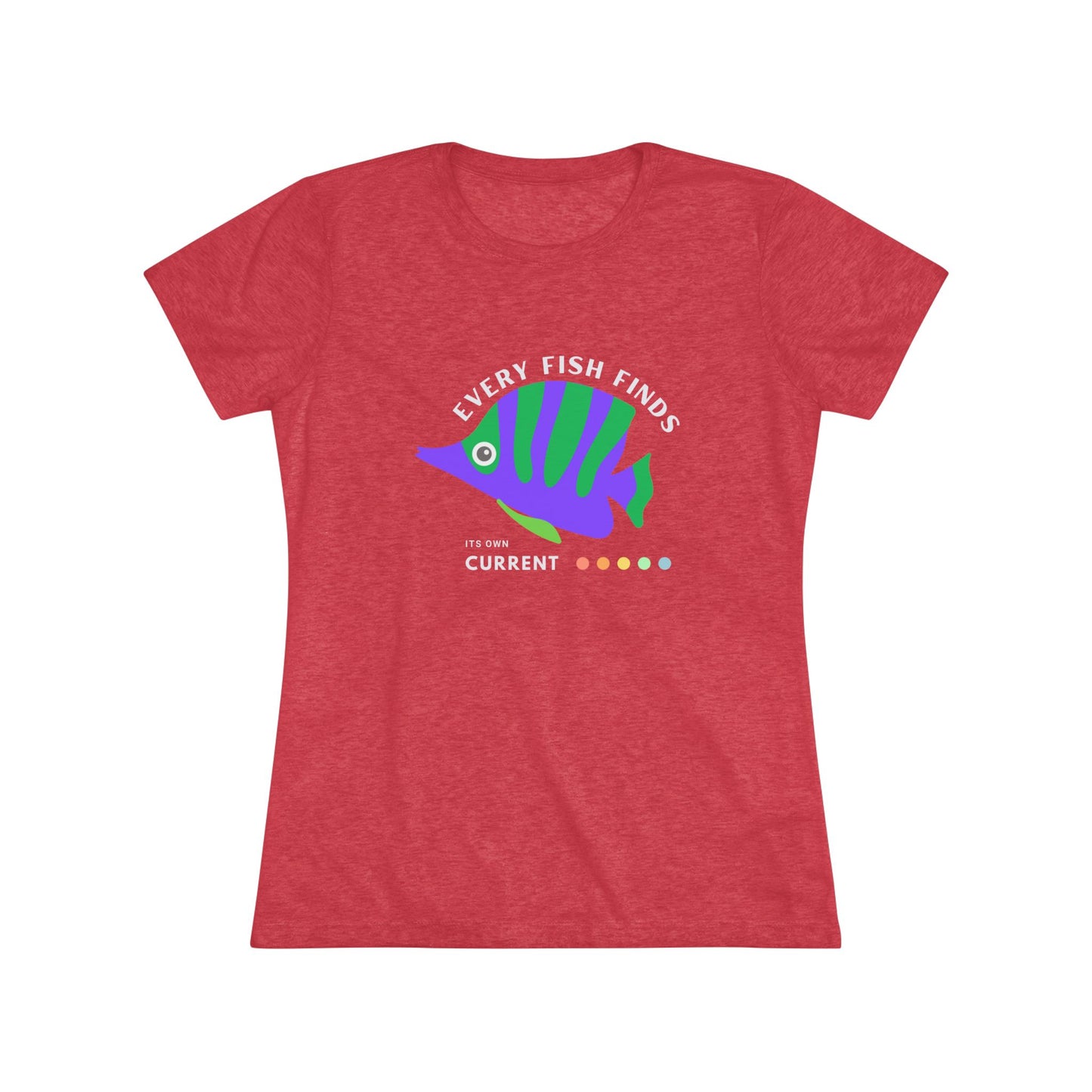 Women's Triblend Tee_ N3+ Series WTBT PT2WV002_ Limited Edition Designer Tee by SPW of WesternWaves