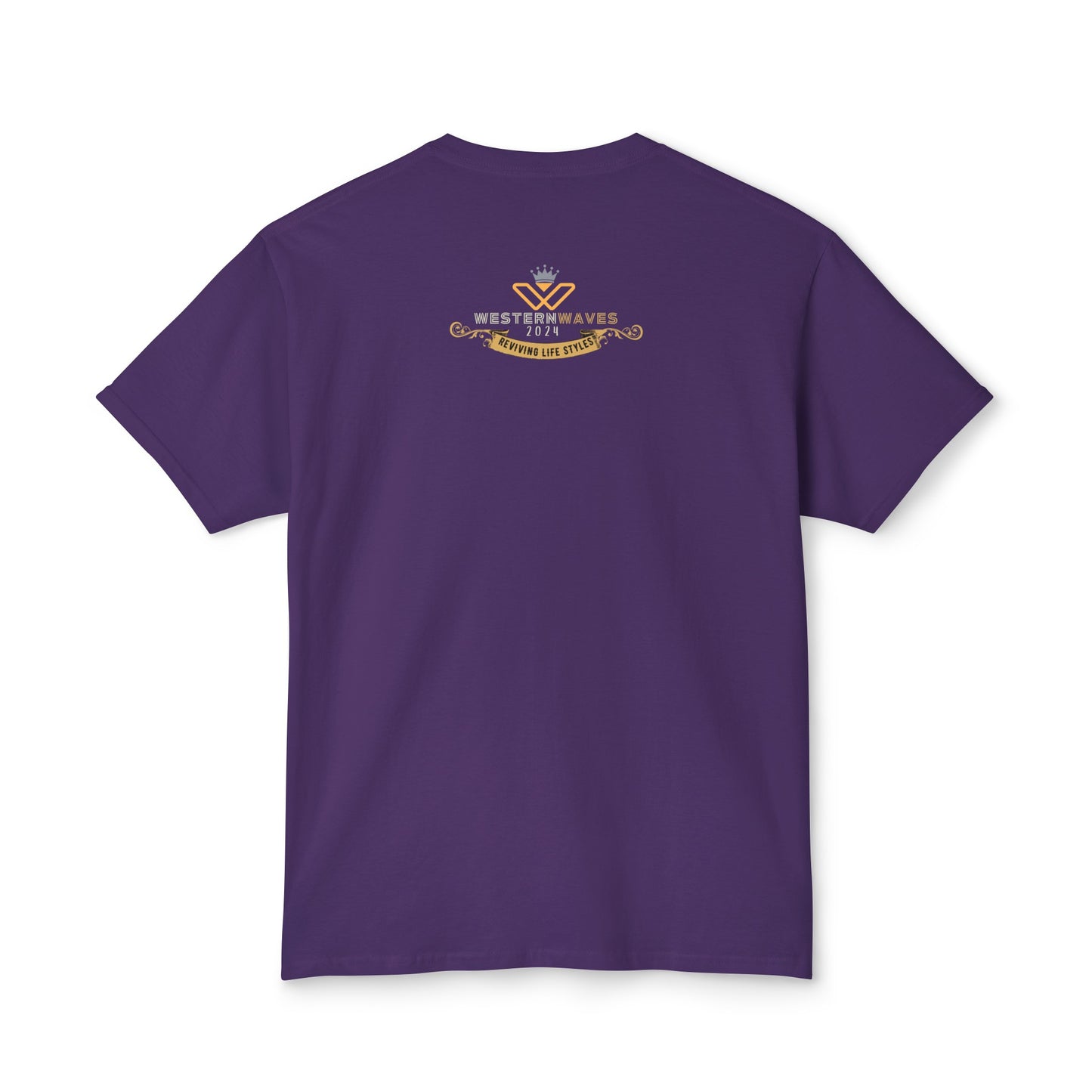 Unisex HD Cotton™ T-shirt_ N+ Series USHDCTS PT2WW003_ Limited Edition Unisex HD Cotton™ T-shirt by WesternWaves