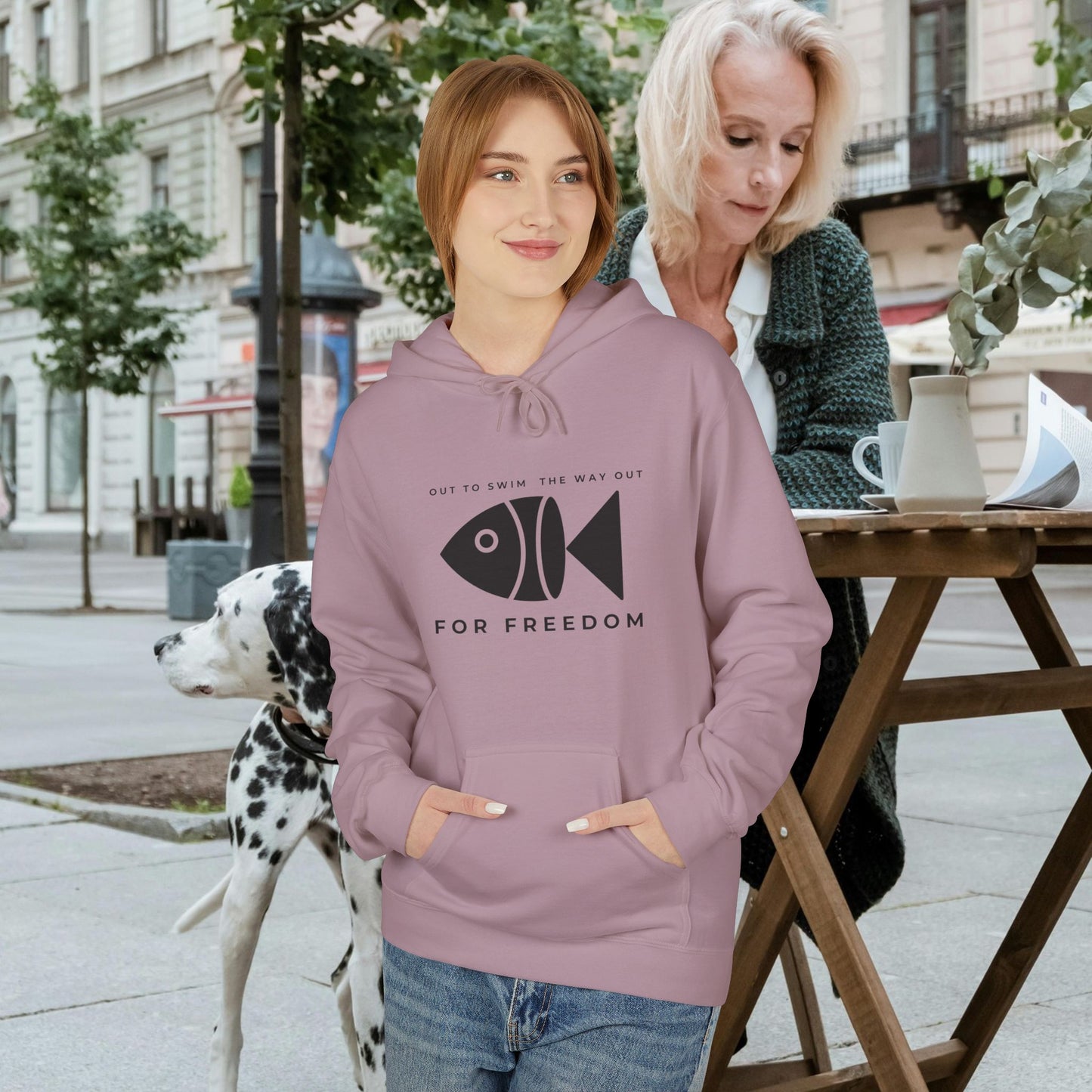 Unisex Midweight Softstyle Fleece Hoodie_ N3+ Series USMWXXFH PI2WW001_ Limited Edition by WesternWaves: