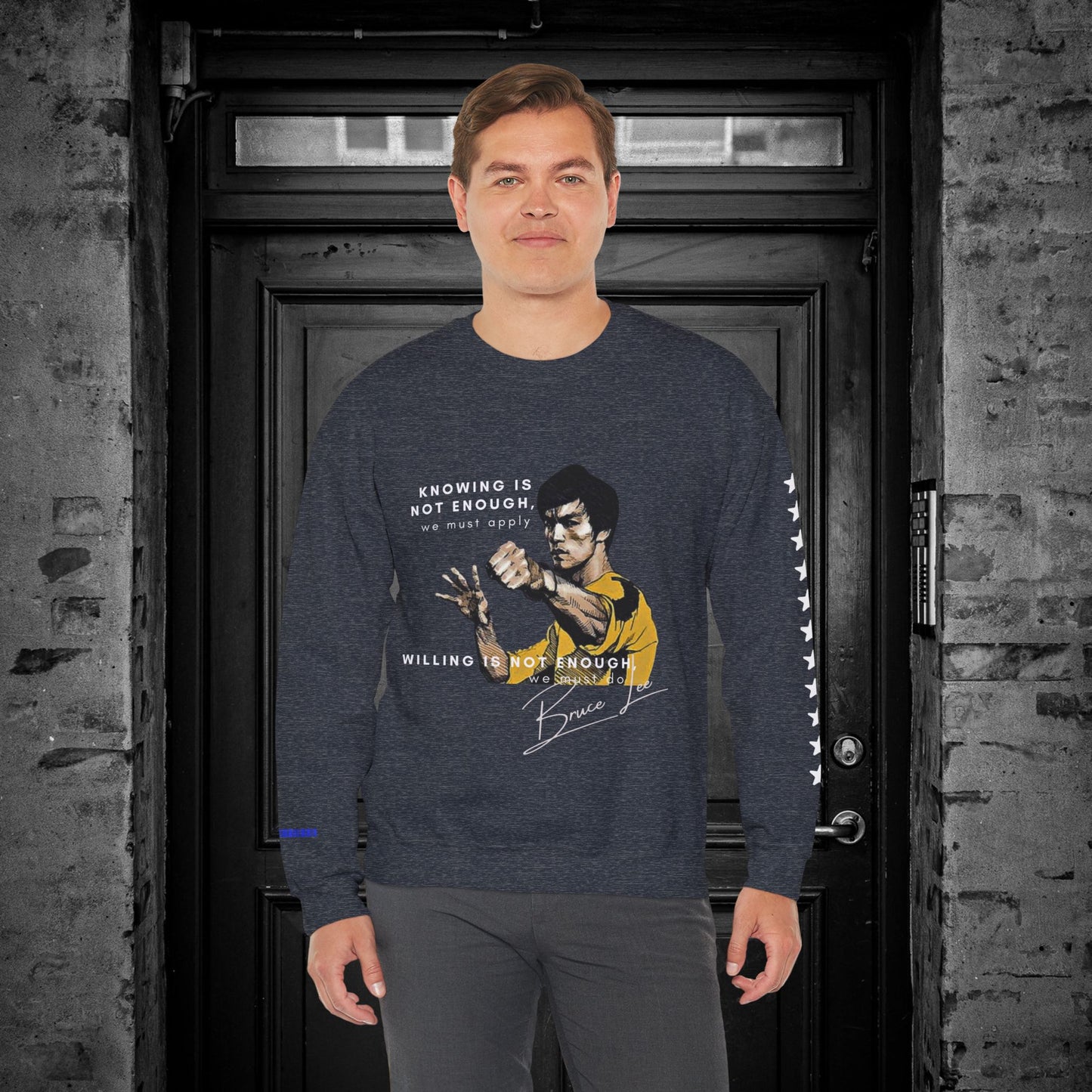 Unisex Heavy Blend™ Crewneck Sweatshirt_ N2+ Sports Series UHBCSS PT2WW009_ Limited Edition ‘Zeztz’ Brand Sports Elements by WesternWaves:
