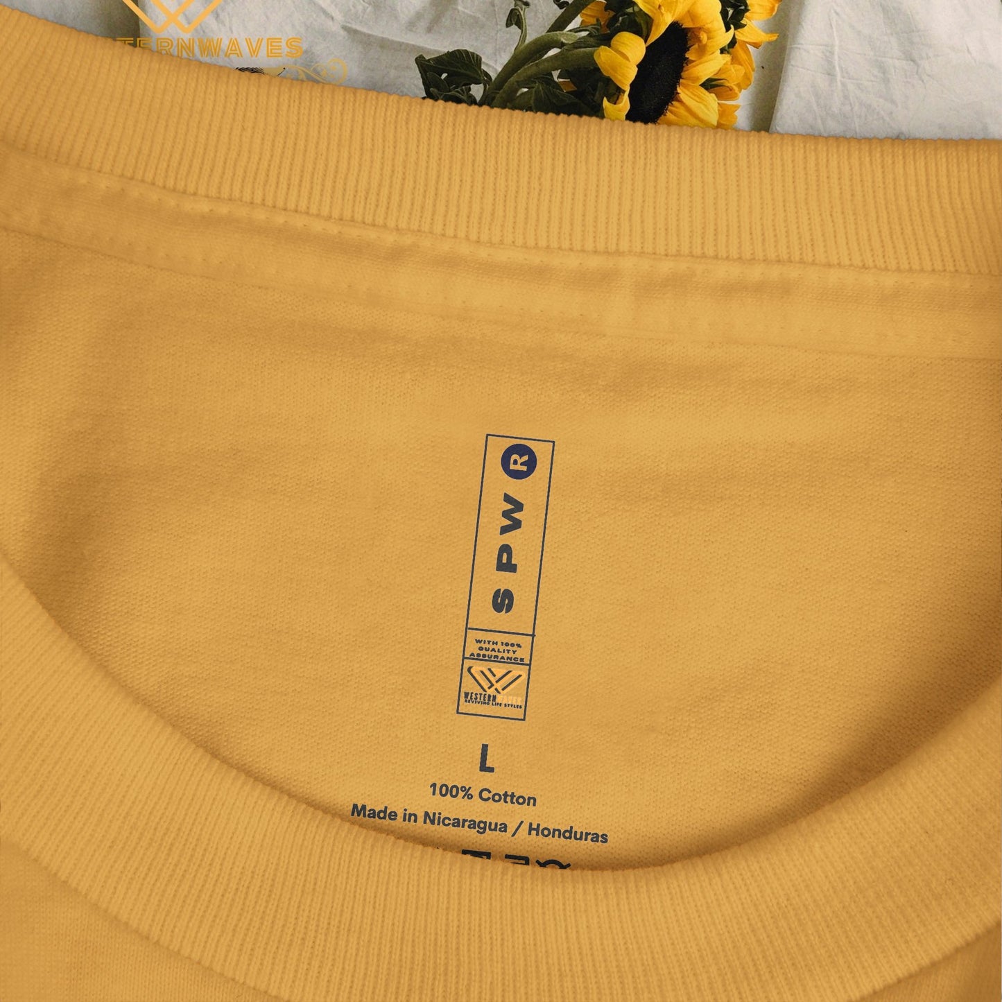 Unisex Garment-Dyed Heavyweight Cotton Tee_ N2 Series USGDHWCTEE PT2WW002_ Limited Edition Statement of Style by WesternWaves:
