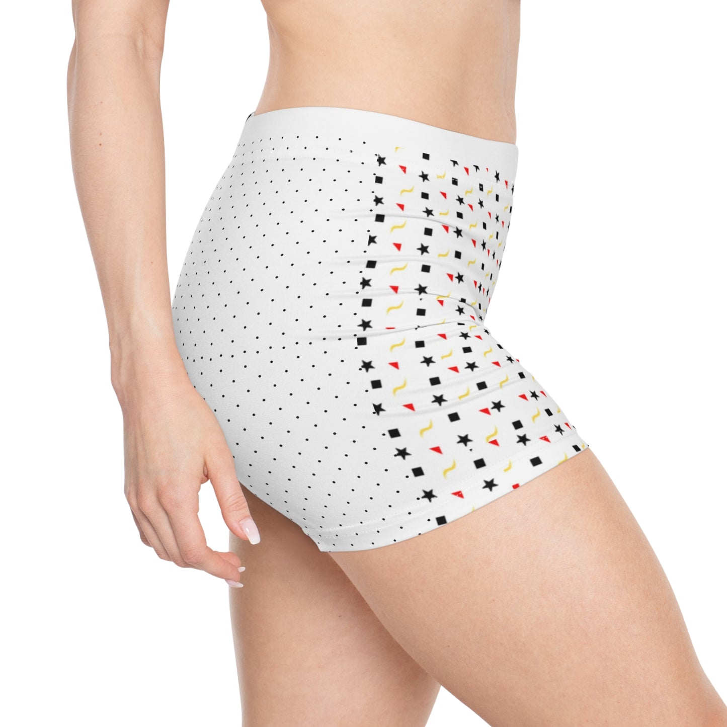 Women's Shorts (AOP)_ N+ Series WS(AOP) PT2WW_001_ Summer Breeze Women's Moisture-Wicking Shorts_ Limited Edition by WesternWaves: