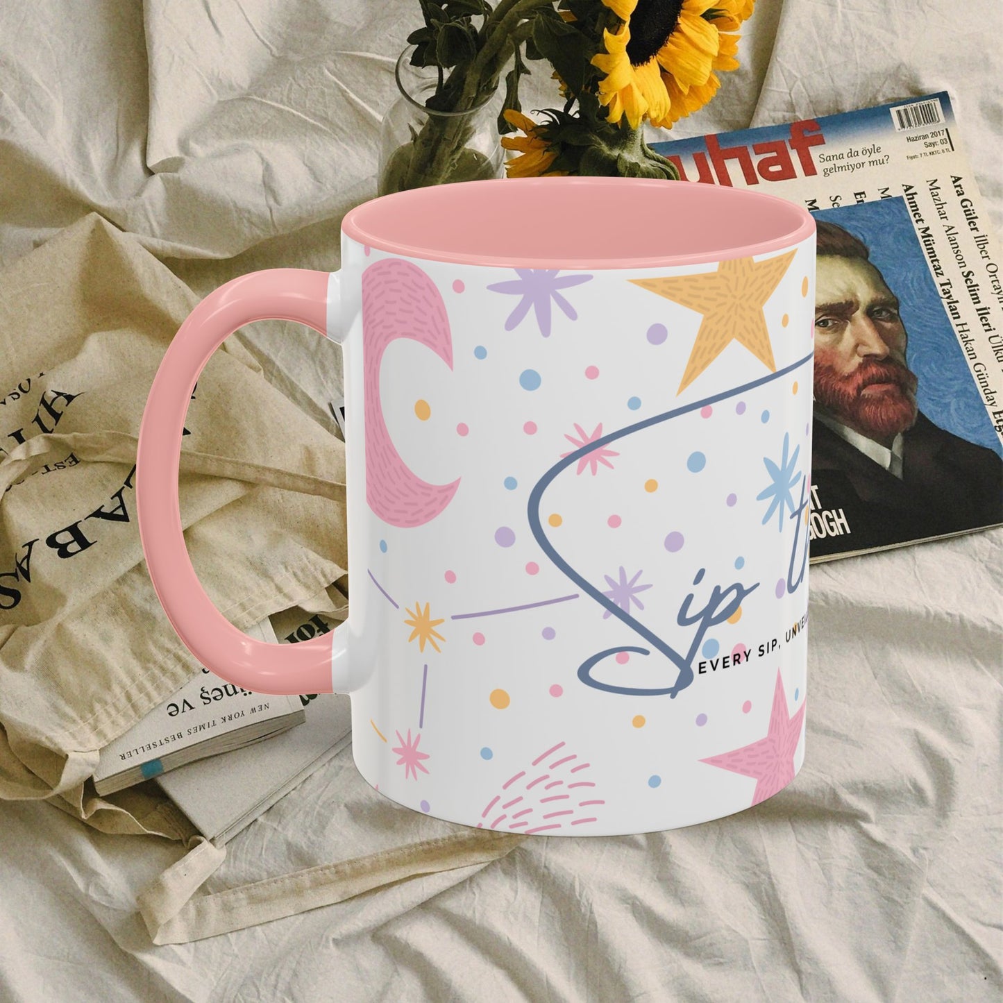 Accent Coffee Mug (11, 15oz) _ N3+ Series ACMUG PT2WW007_ Limited Edition Blend Style & Functionality by WesternWaves: