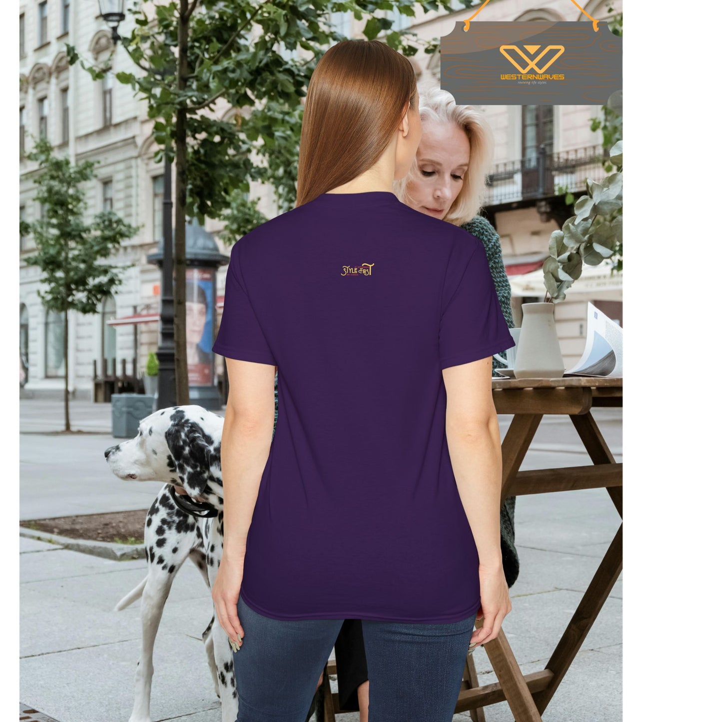 Unisex Ultra Cotton Tee_ Classic Comfort Unleashed_ N2* Series USUCTEE PT2WW009_ Limited Edition Maximum Comfort & Style by WesternWaves: