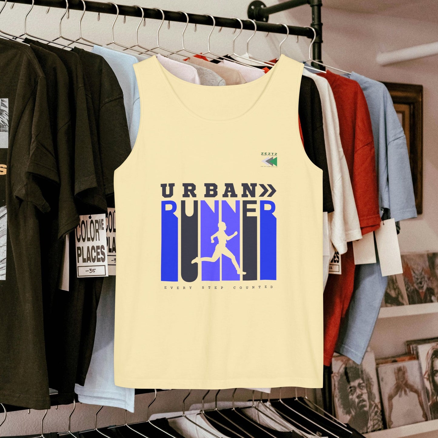Unisex Garment-Dyed Tank Top_ 27 June 2025_ Limited Edition Summer Sports Apparel by WesternWaves: