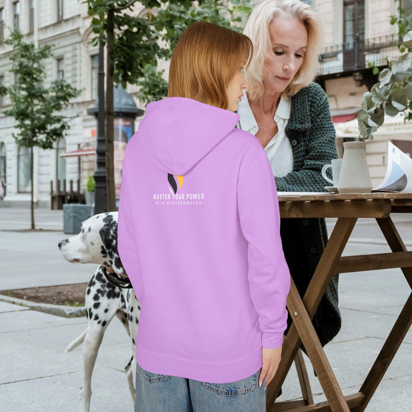 Unisex Lightweight Hooded Sweatshirt – N2+ Series USLWHSS PT2WW008_ Limited Edition Crafted Comfort by WesternWaves: