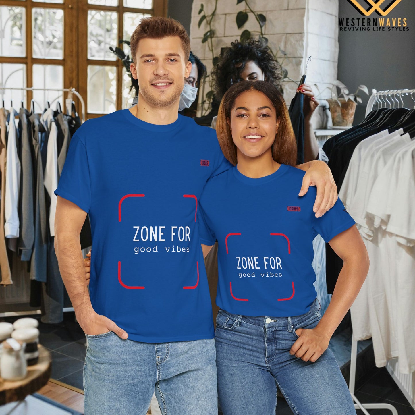 Unisex Heavy Cotton Tee_ 20 July 2025_ Limited Edition Unique Summer Wear_ by WesternWaves: