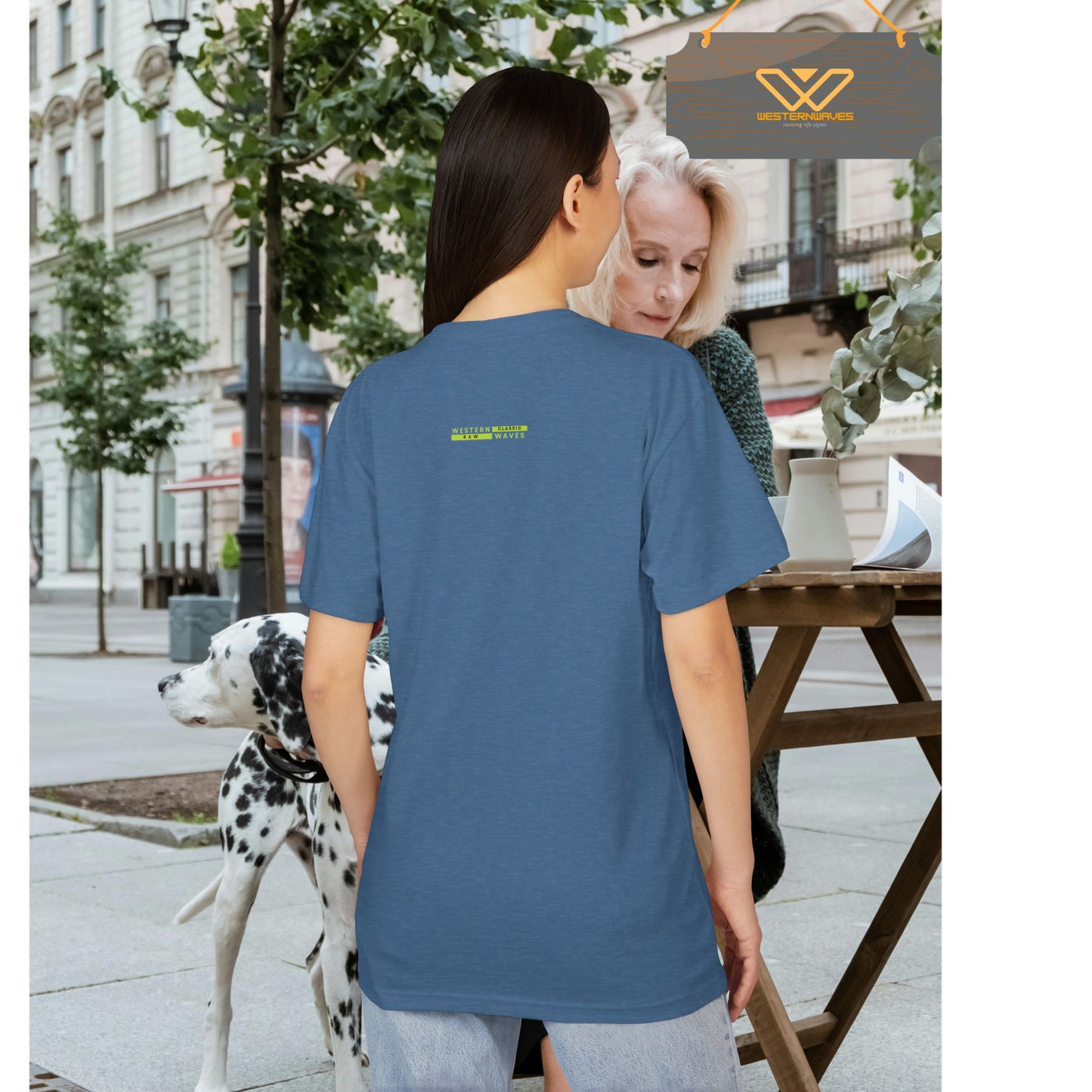 Unisex Sueded T-Shirt_ N8* Series USSTSHIRT_ Limited Edition Casual Elegance by WesternWaves: