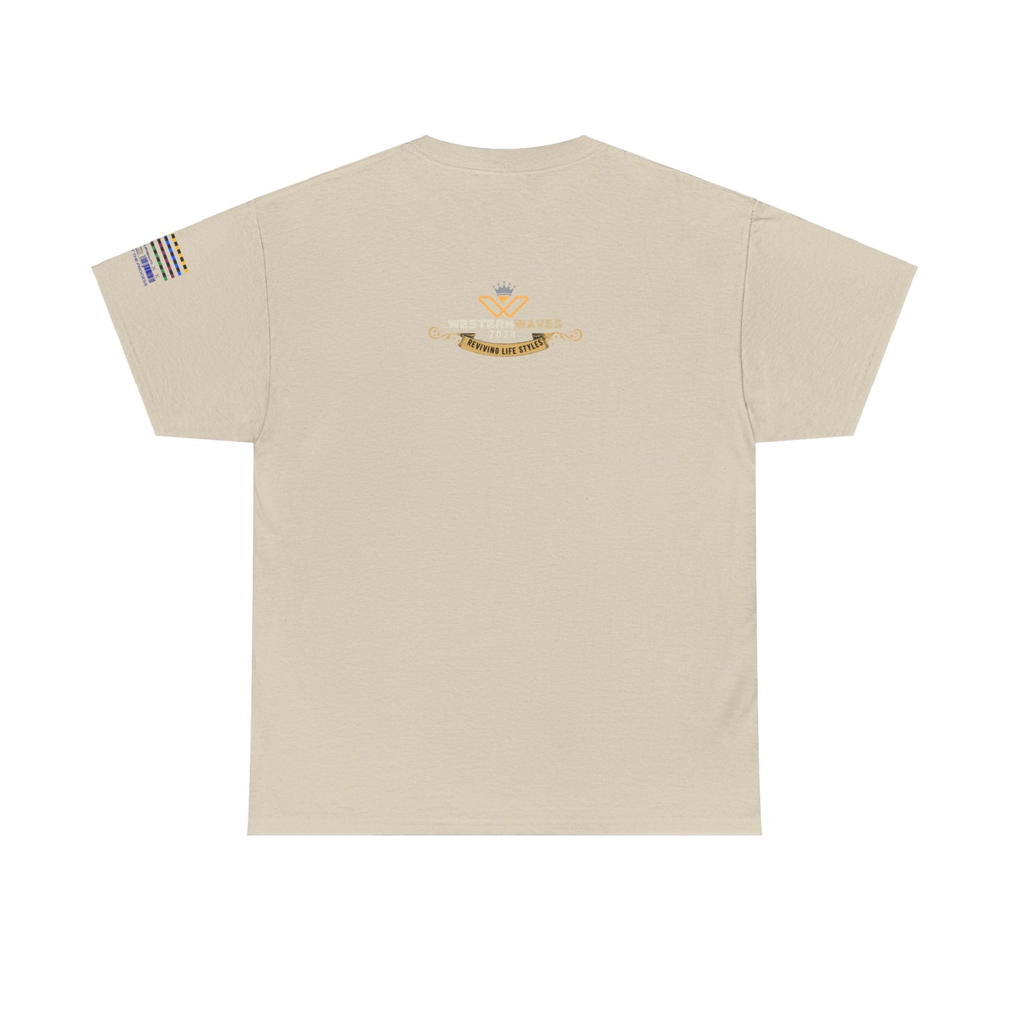 Unisex Heavy Cotton Tee_ Crafted from premium 100% cotton_ N+ Series UHCT PT2WV003_ Limited Edition by WesternWaves: