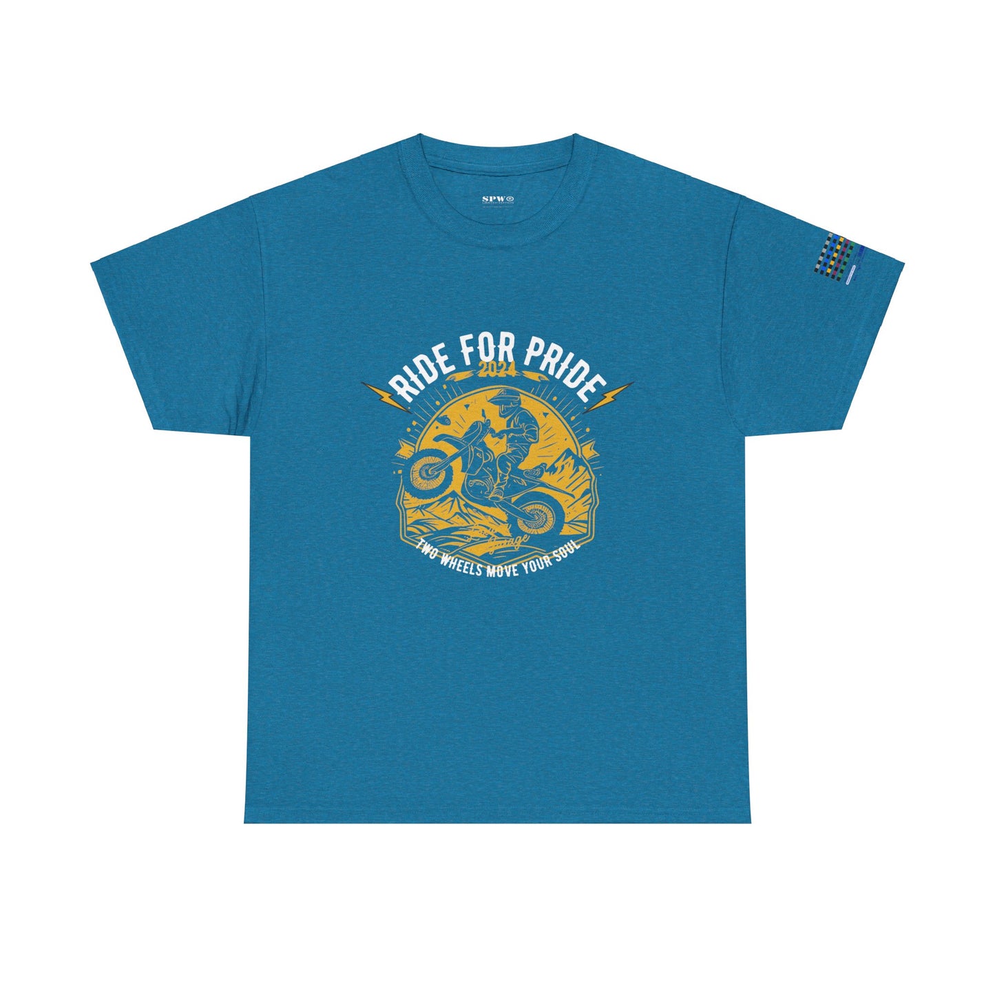 Unisex Heavy Cotton Tee_ Crafted from premium 100% cotton_ N+ Series UHCT PT2WV007_ Limited Edition by WesternWaves: