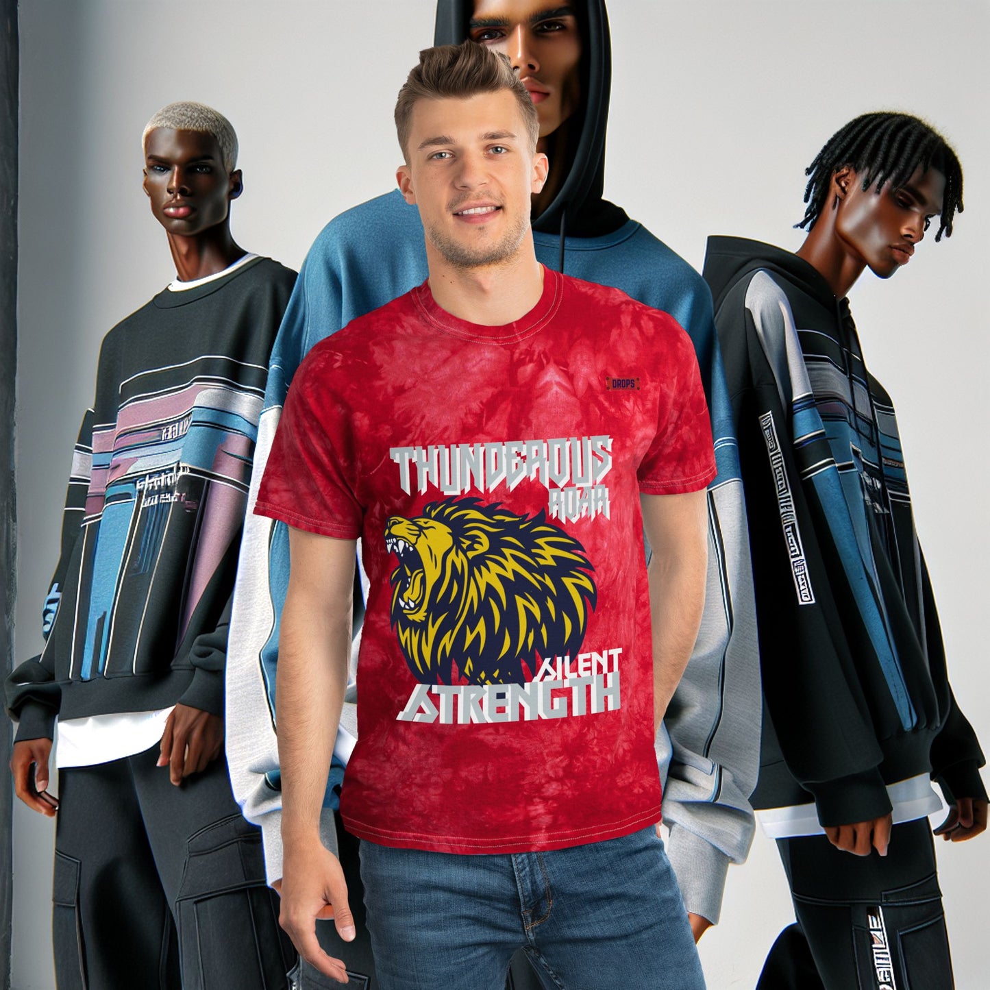 Tie-Dye Tee_ Series N8+ TIEDTEE PT2WW001_ Limited Edition Casual Outfit by WesternWaves: