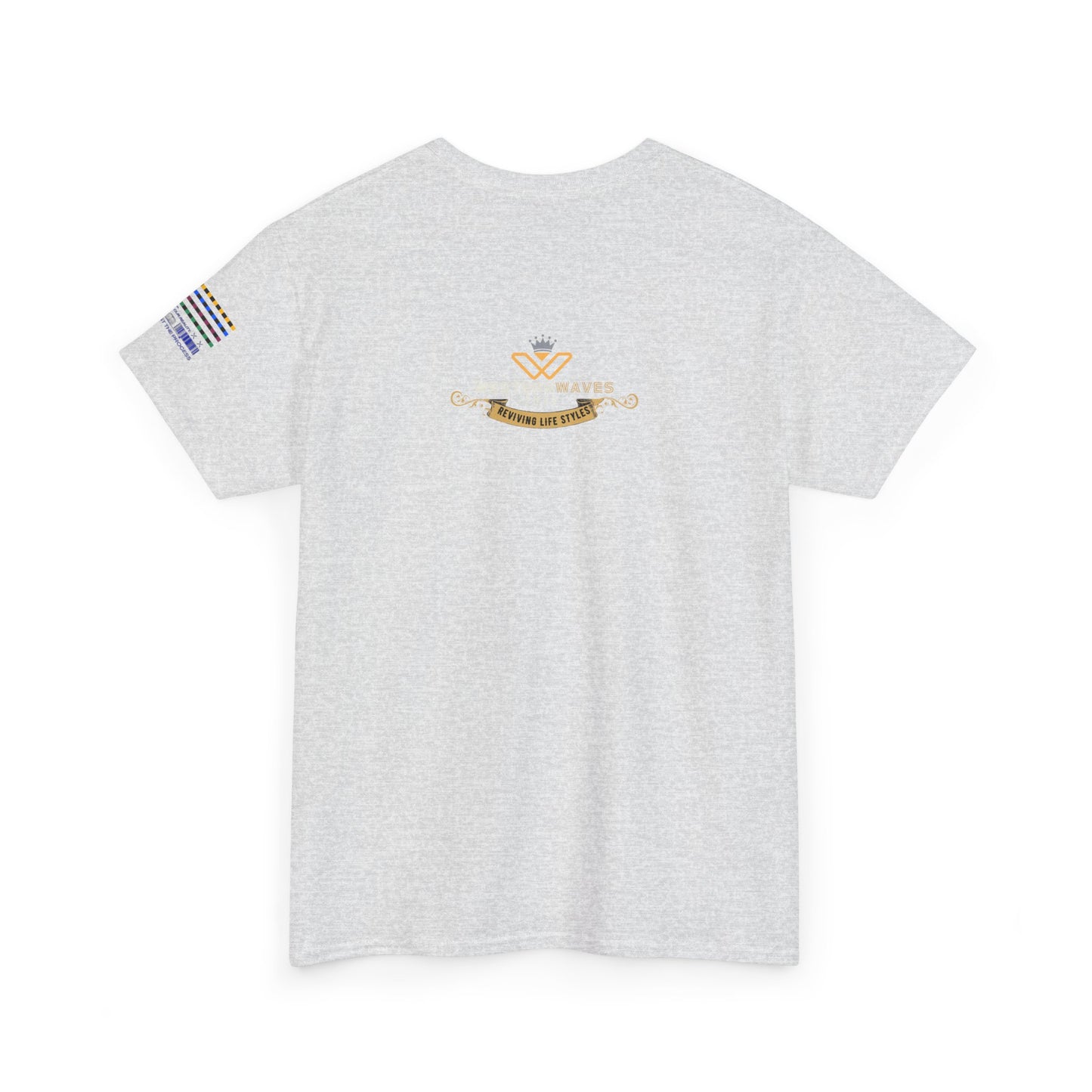 Unisex Heavy Cotton Tee_ Crafted from premium 100% cotton_ N+ Series UHCT PT2WV003_ Limited Edition by WesternWaves: