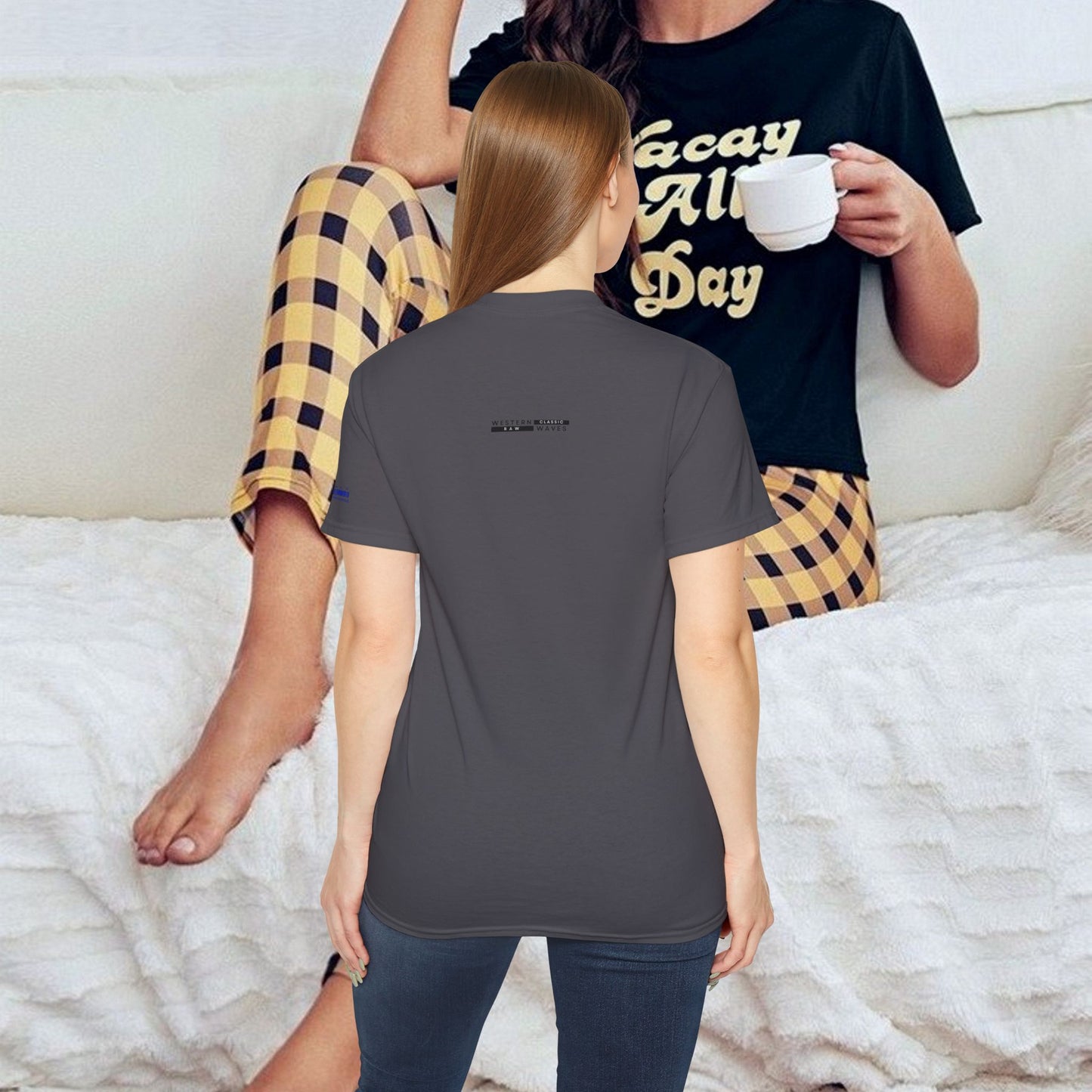 Unisex Ultra Cotton Tee_ Classic Comfort Unleashed_ N2 Series USUCTEE PT2WW002_ Limited Edition Maximum Comfort & Style by WesternWaves: