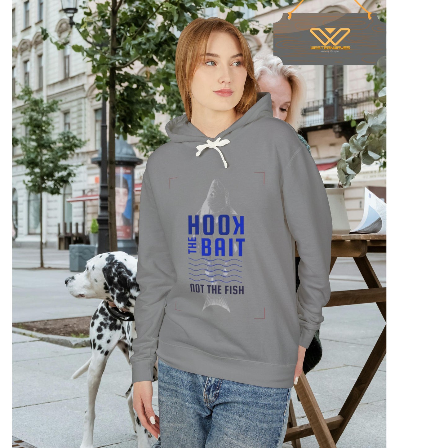 Unisex Lightweight Hooded Sweatshirt – N2+ Series USLWHSS PT2WW018_ Limited Edition Crafted Comfort by WesternWaves: