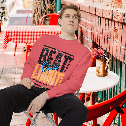 Unisex Garment-Dyed Sweatshirt_ N2+ Series USGDSS PT2WW003_ Limited Edition Masterpiece of ‘ZeztZ’ Sports Brand _ Luxury Sporting Comfort by WesternWaves: