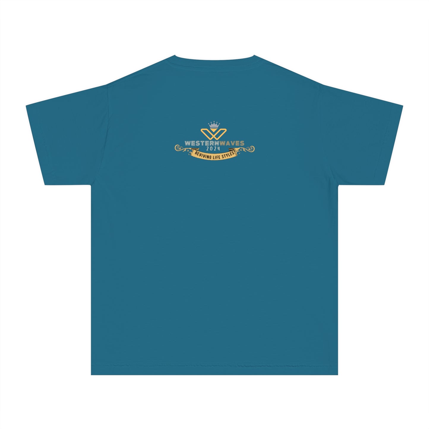 Youth Midweight Tee_ N2 Series YMT PT2WW004_ Limited Edition Durability & Lightweight Agility by WesternWaves: