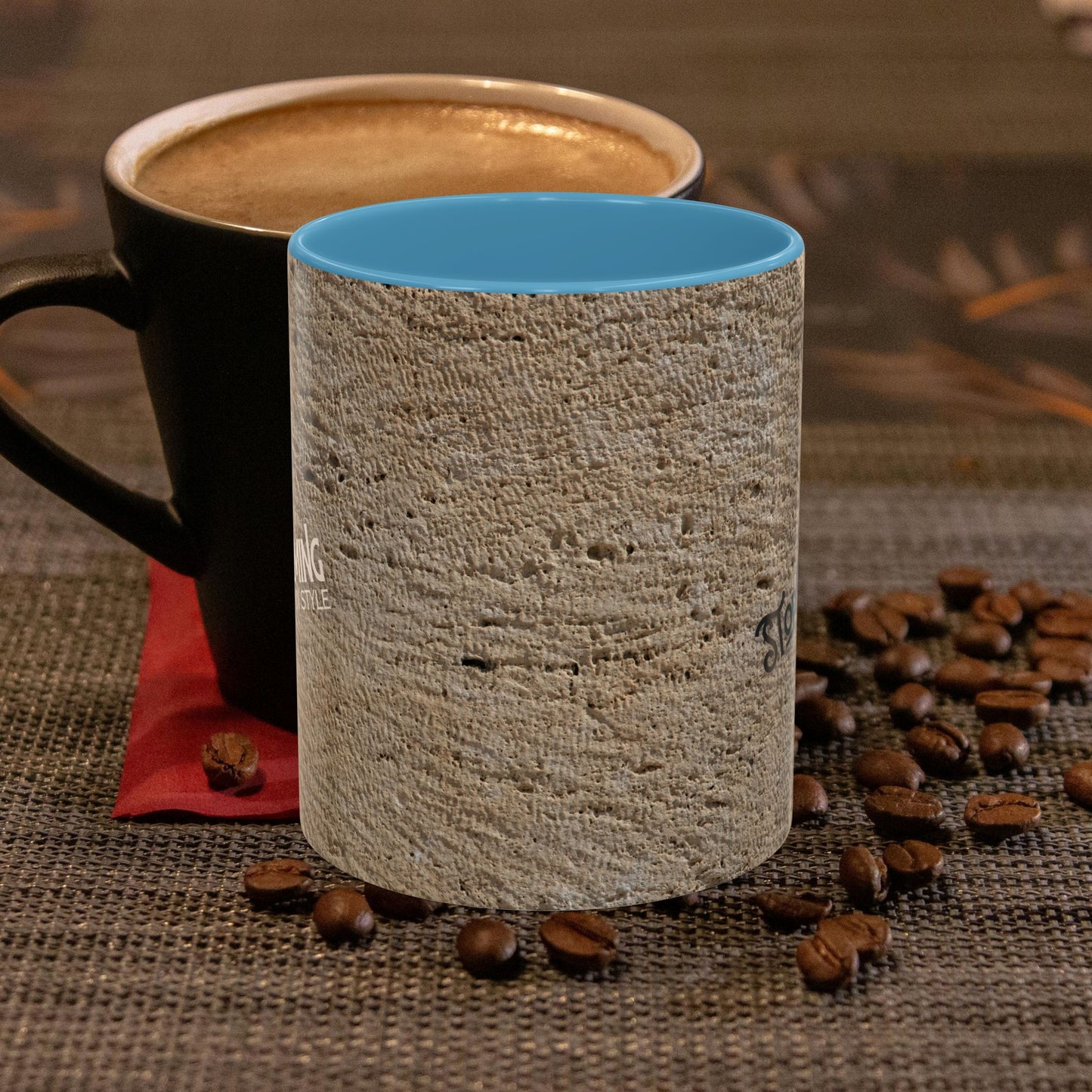 Accent Coffee Mug 11, 15oz_ N3+ Series ACM11OZ PT2WW013_ Limited Edition Perfect Blend of Style by WesternWaves: