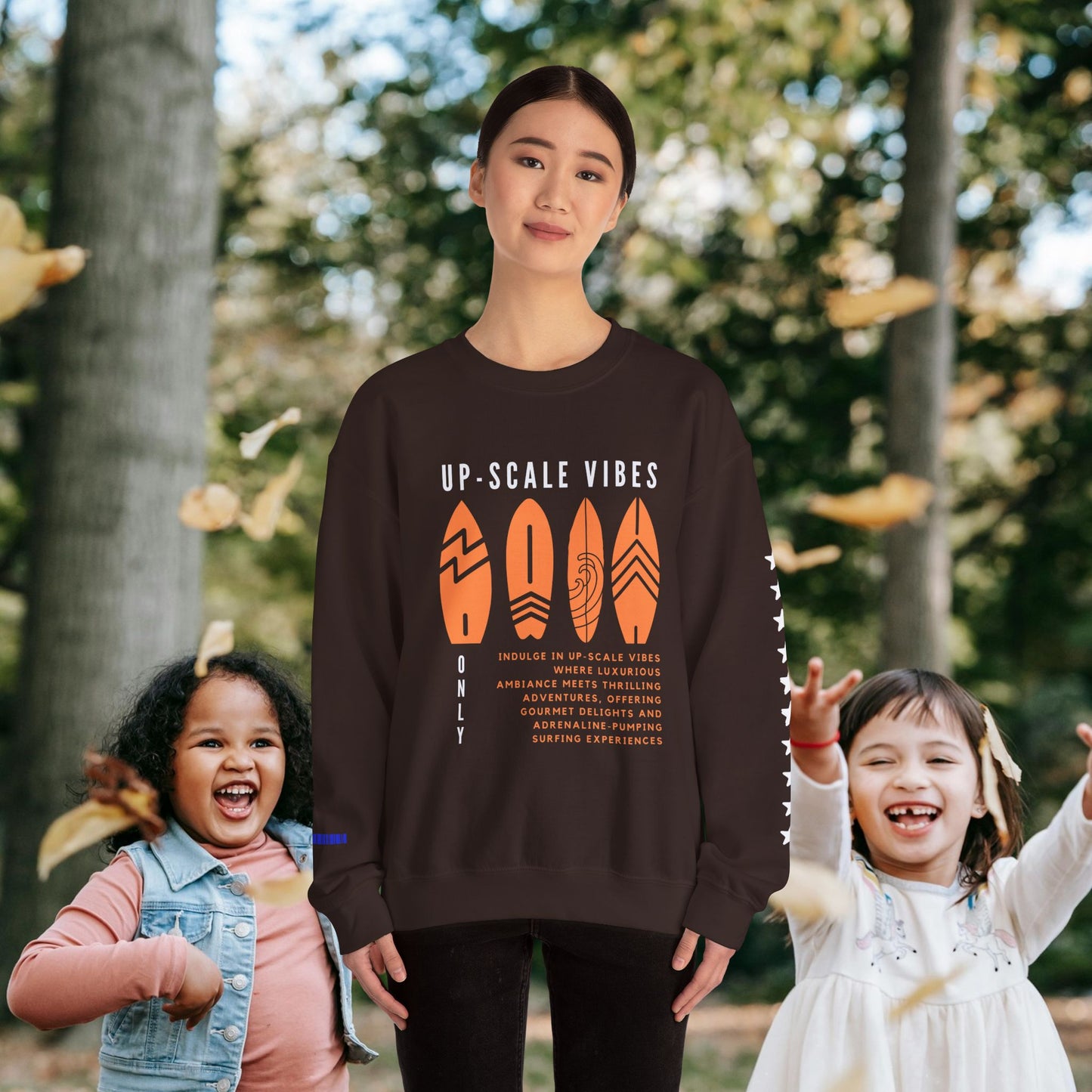 Unisex Heavy Blend™ Crewneck Sweatshirt_ N3+ Series UHBCSS PT2WW009_ Limited Edition Pure Luxury by WesternWaves: