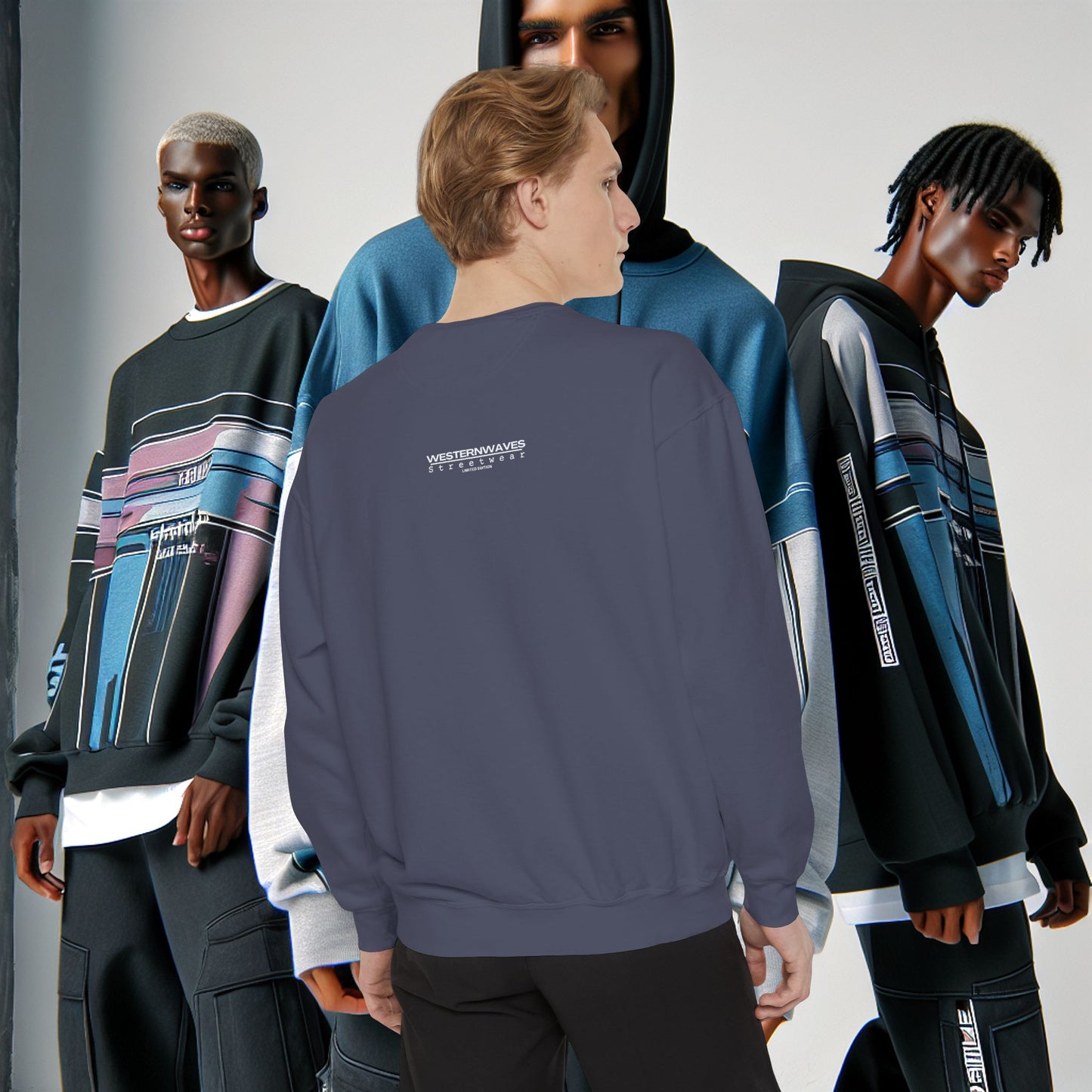 Predator & Prey Sweatshirt_ 03 Sep 2025_ Cozy Unisex Pullover, Nature Lover Apparel, Gifts for Wildlife Enthusiasts, Fall Fashion Layer