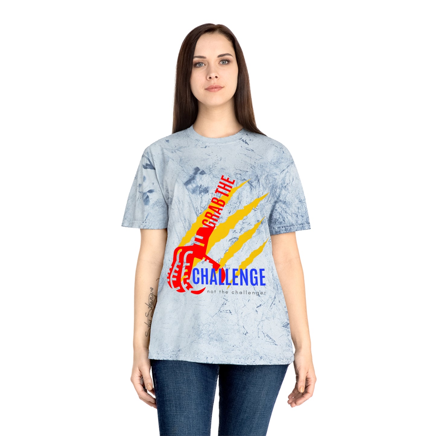Unisex Color Blast T-Shirt_ N+ Series USCBTS PT2WW001_ Limited Edition by WesternWaves: