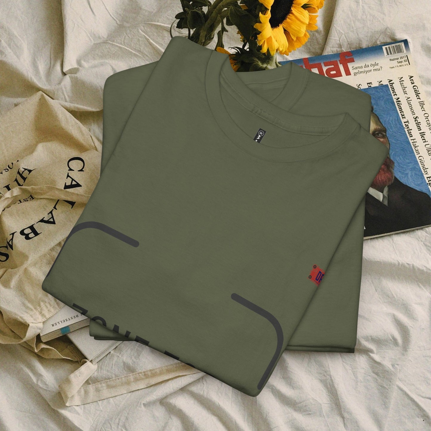 Unisex Heavy Cotton Tee_ 20 July 2025_ Limited Edition Unique Summer Wear_ by WesternWaves: