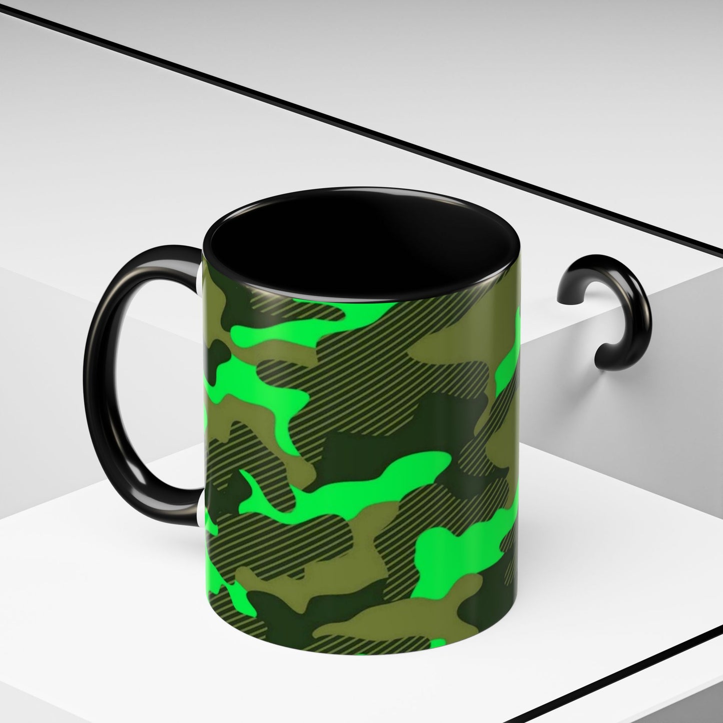 Accent Coffee Mug (11, 15oz)_ N2 Series ACMUG PT2WW004_ Limited Edition Mug by WesternWaves: