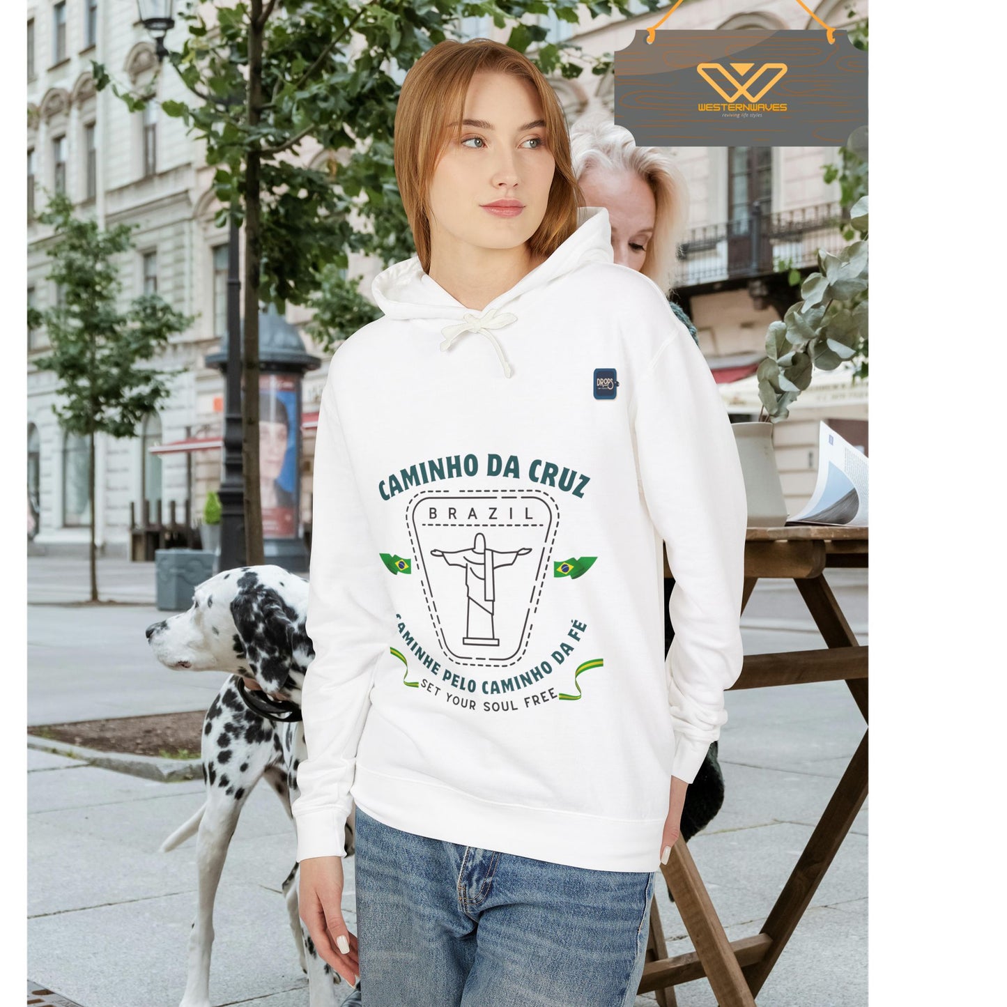 Unisex Lightweight Hooded Sweatshirt – N2+ Series USLWHSS PT2WW024_ Limited Edition Crafted Comfort by WesternWaves: