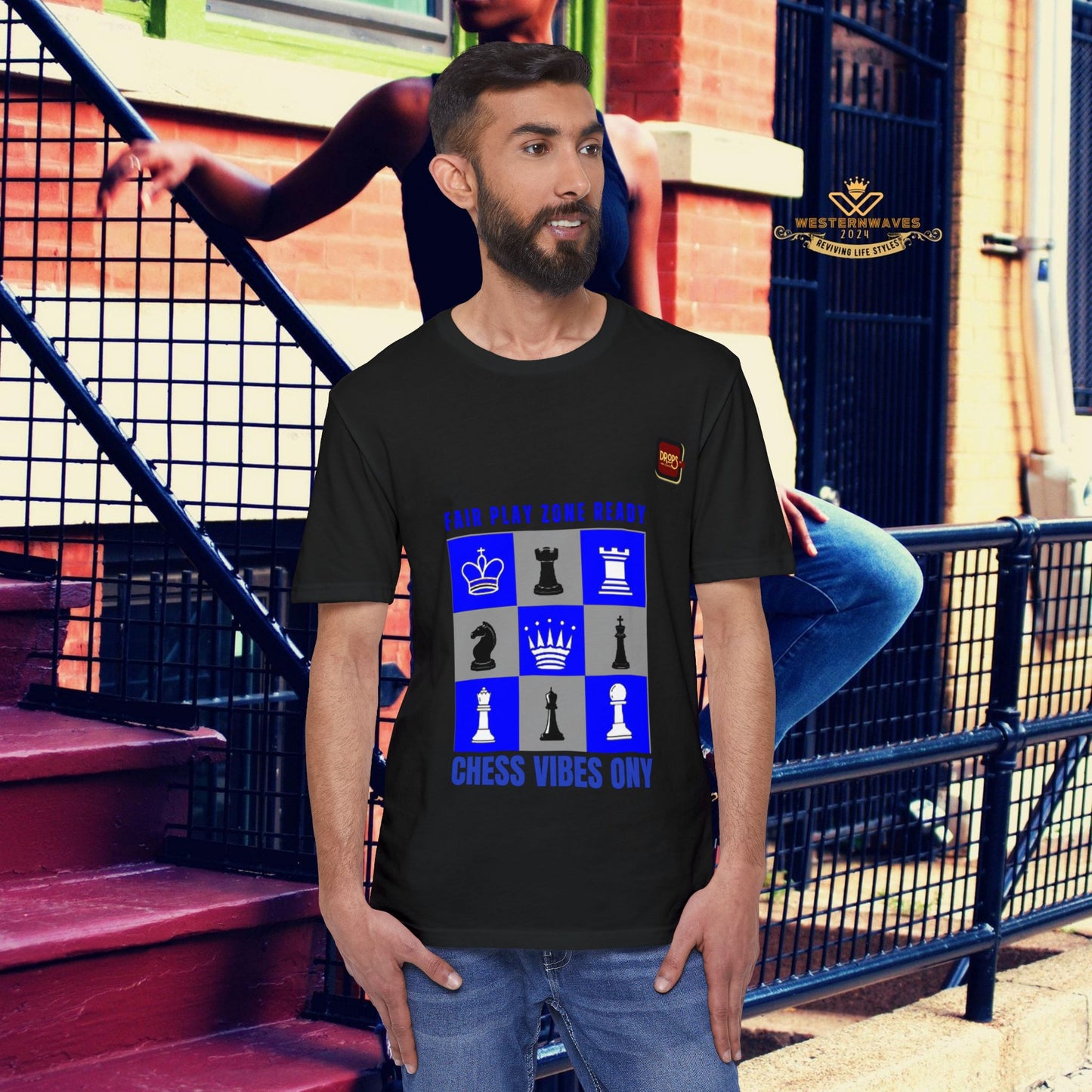 Unisex District® Re-Tee®_ N Series USDRR_ PT2WW001_ Sustainable Style by WesternWaves: