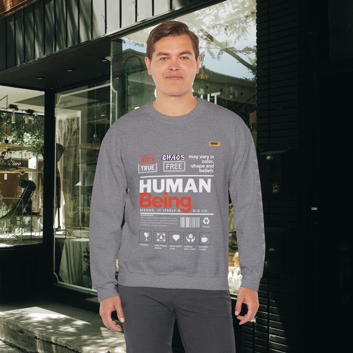 Unisex Heavy Blend™ Crewneck Sweatshirt_ N2 Series UHBCSS PT2WW019_ Limited Edition Pure Luxury By WesternWaves:
