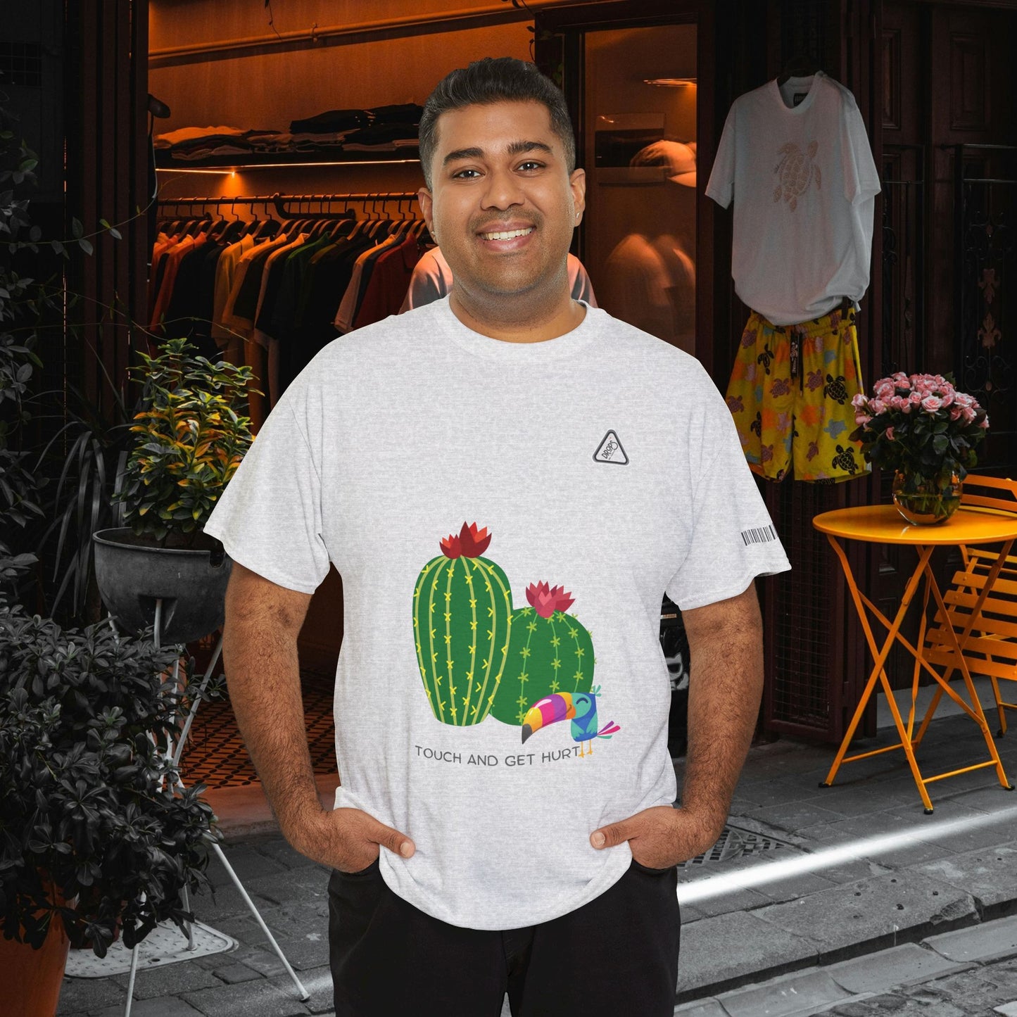 Unisex Heavy Cotton Tee_ Crafted from premium 100% cotton_ N2 Series UHCT PT2WW001_ Limited Edition Comfort & Durability by WesternWaves: