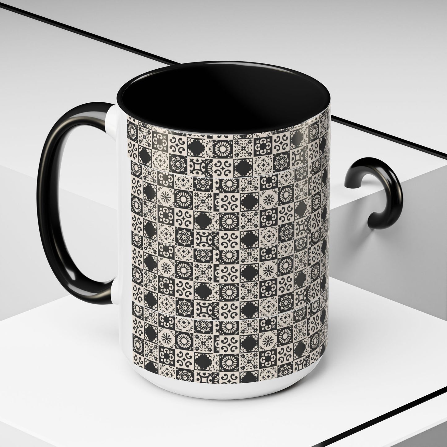 11oz Accent Mug_ N2 Series 11OZACM PT2WW001_ Limited Edition Perfect Blend of Style by WesternWaves: