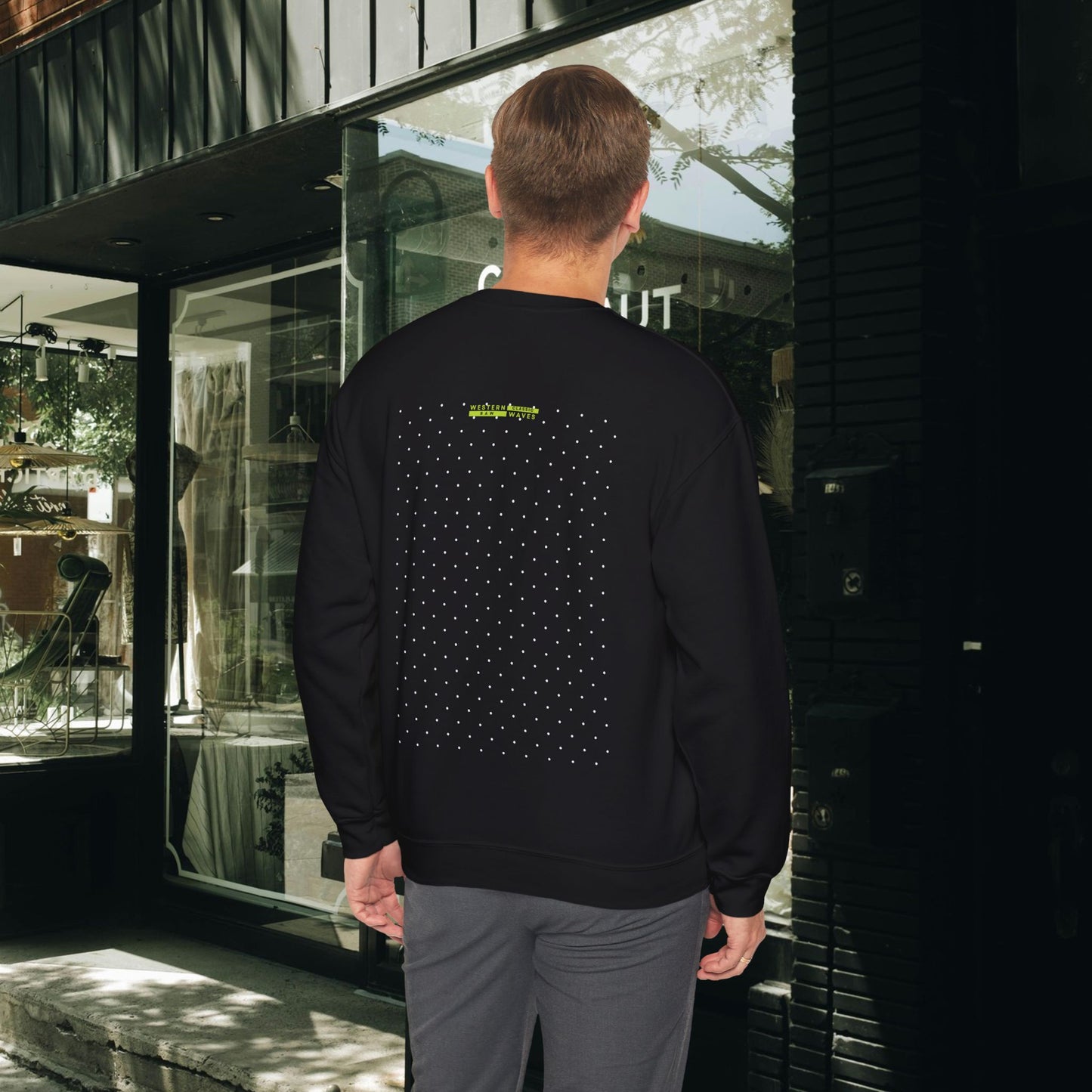 Unisex Heavy Blend™ Crewneck Sweatshirt_ N2 Series UHBCSS PT2WW019_ Limited Edition Pure Luxury By WesternWaves:
