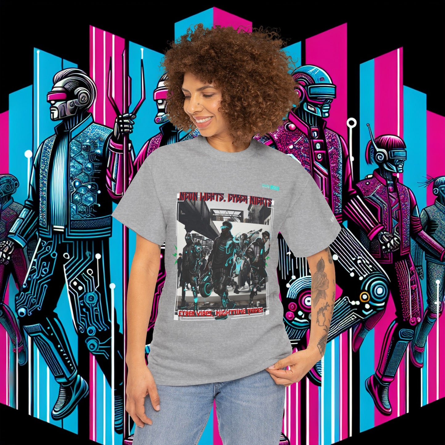 Unisex Heavy Cotton Tee_ N8+ Series USHOSTEE_ PT2WW003_ 01 Oct 2025_ Limited Edition Casual Wear by WesternWaves: