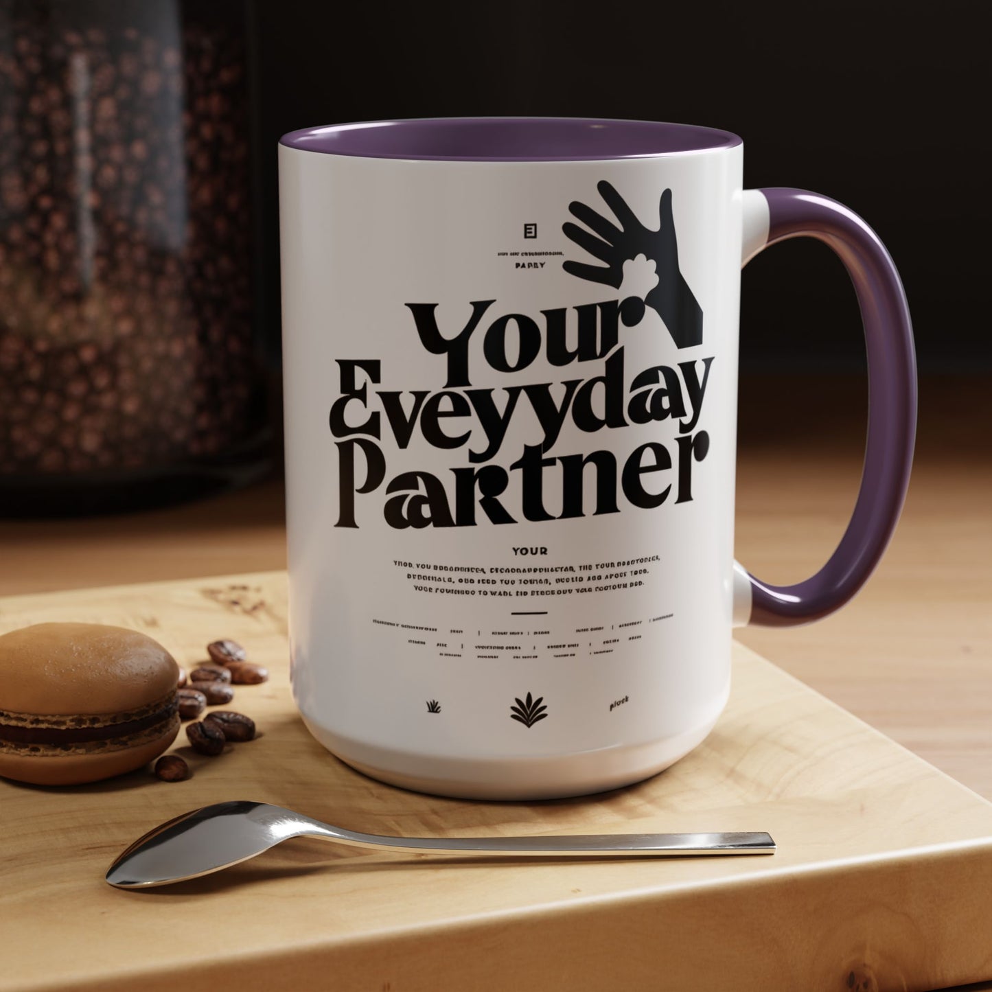 Accent Coffee Mug 11oz, 15oz_ N3* Series ACM11OZ PT2WW023_ Limited Edition Perfect Blend of Style by WesternWaves: