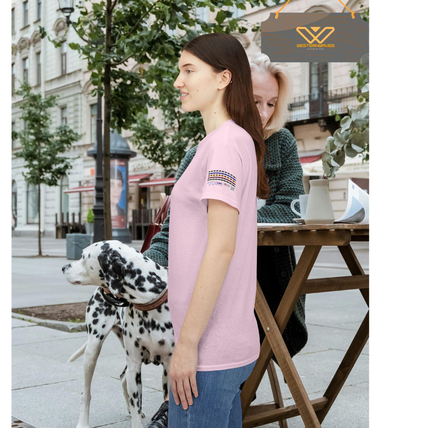Unisex Heavy Cotton Tee_ Crafted from premium 100% cotton_ N+ Series UHCT PT2WV011_ Limited Edition by WesternWaves: