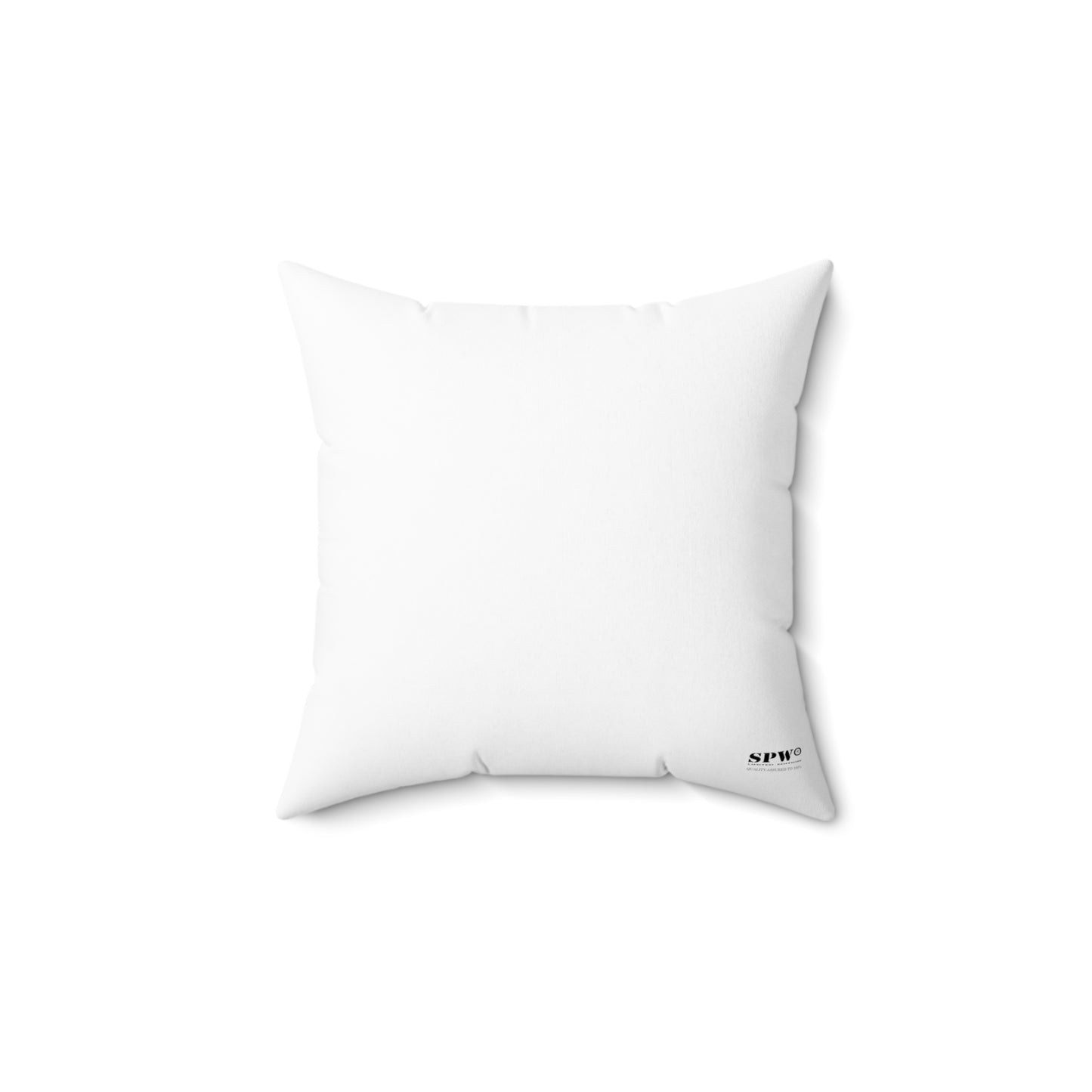 Spun Polyester Square Pillow_ N3+ Series SPSP PT2WW003_ Personalized Limited Edition