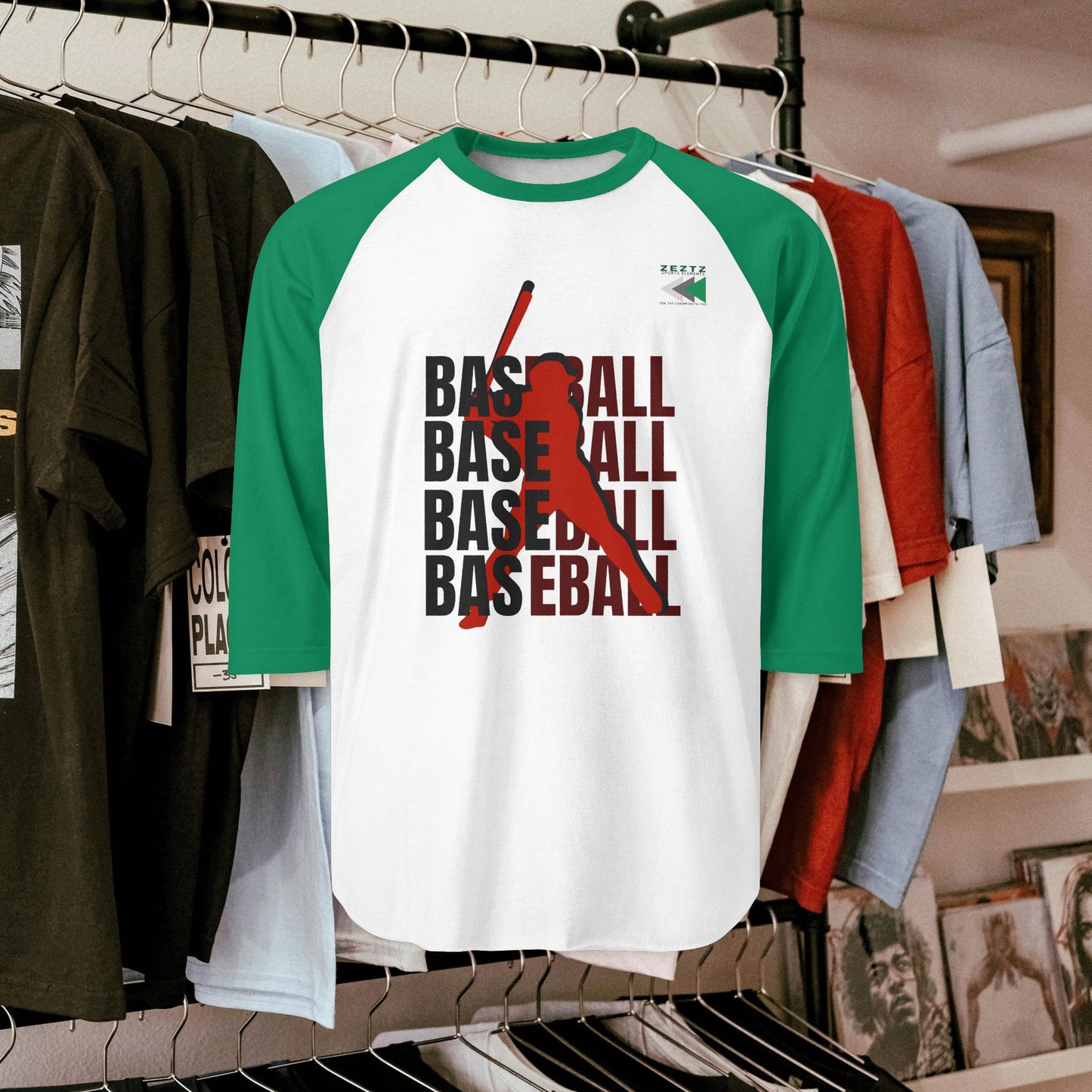 Unisex Baseball Tournament Raglan Shirt_ Series N8+ USBBTRS PT2WWW001_ Limited Edition Vintage Sports Tee by WesternWaves: